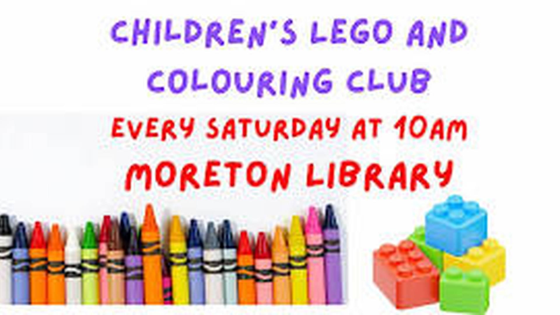Children's Lego and Colouring Club at Moreton Library photo