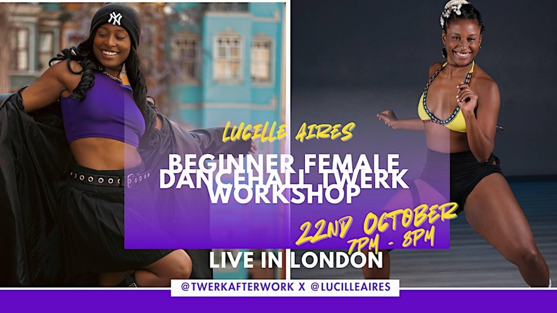 Beginner Female Dancehall Twerk Workshop with @lucilleaires @twerkafterwork photo