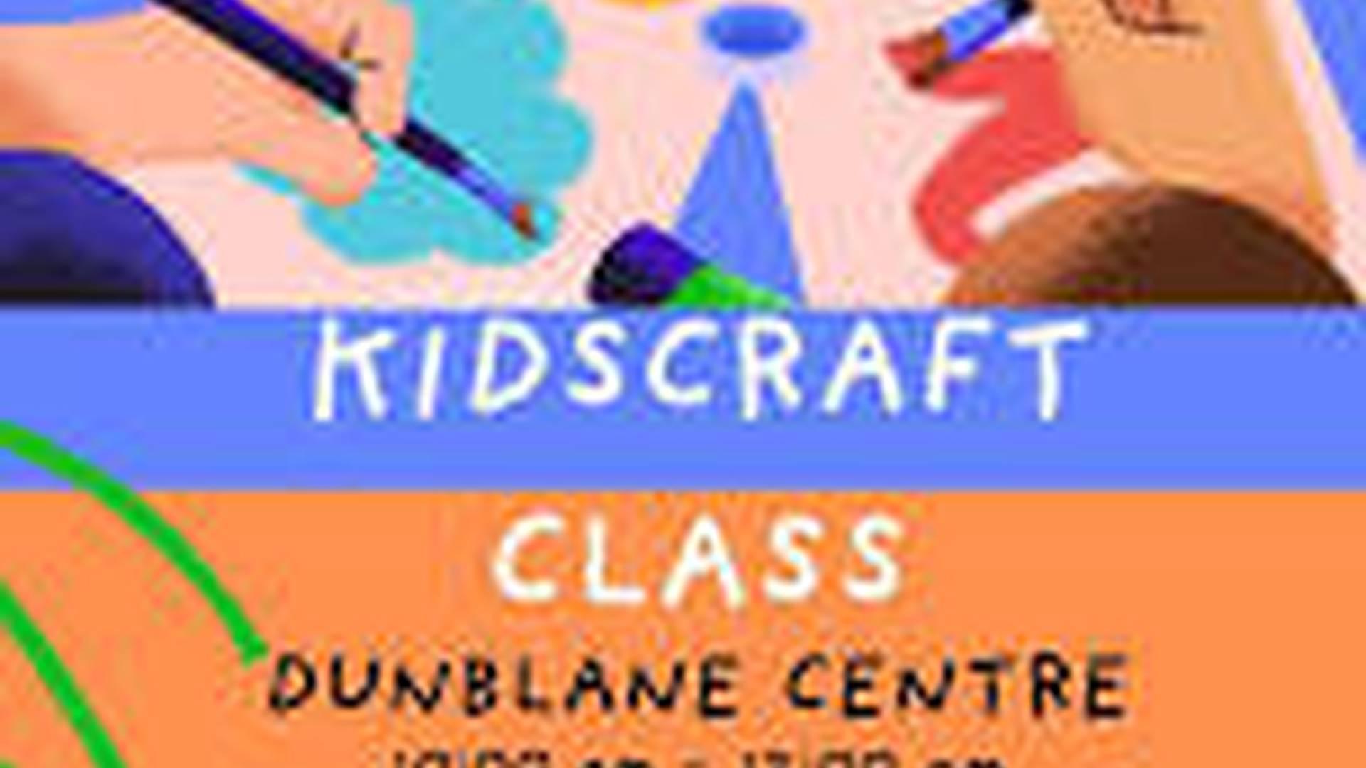 Kids summer craft class photo