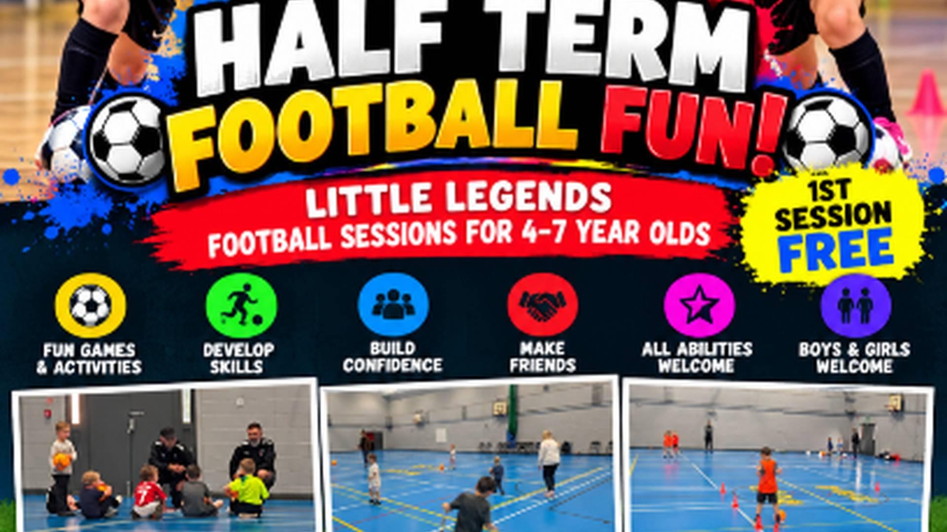 Little Legends Football Sessions - ages 4-7 photo
