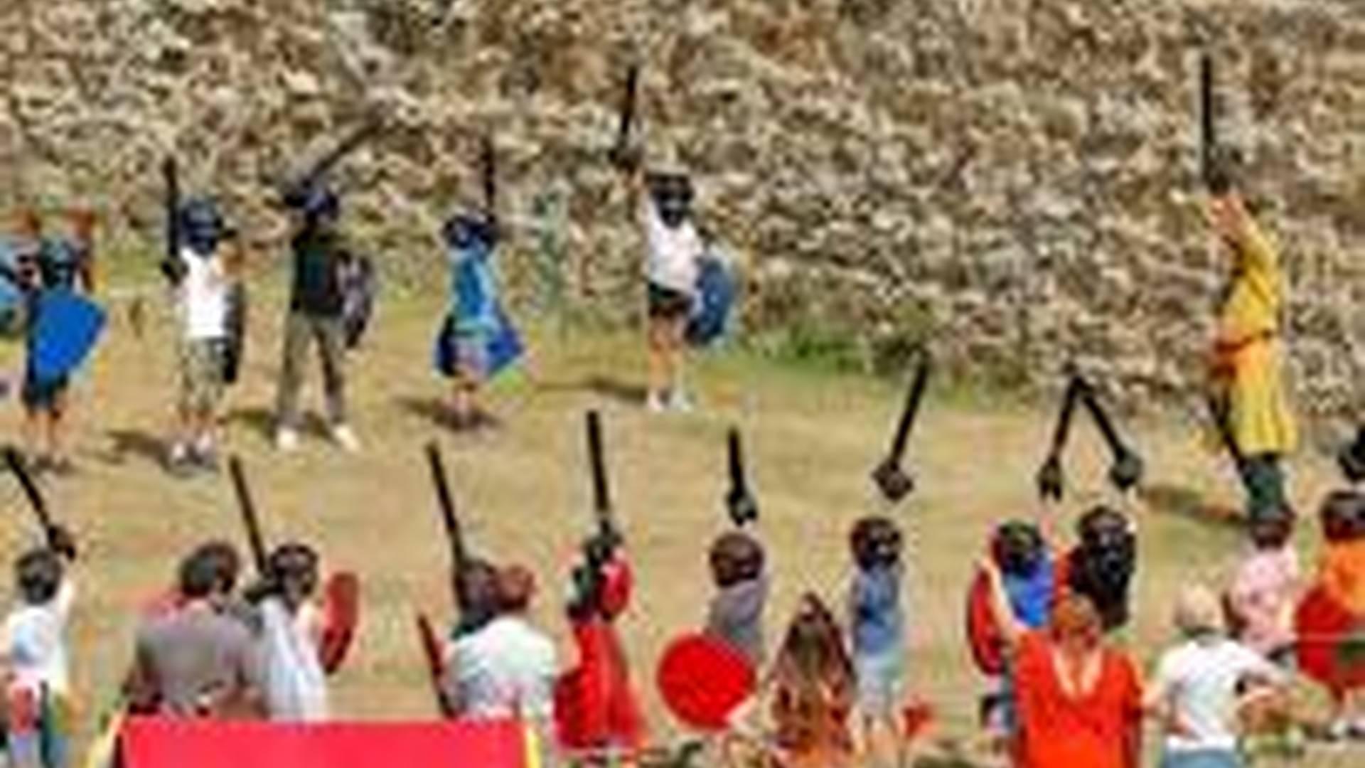 Knight School - Medieval Combat — Hedingham Castle photo