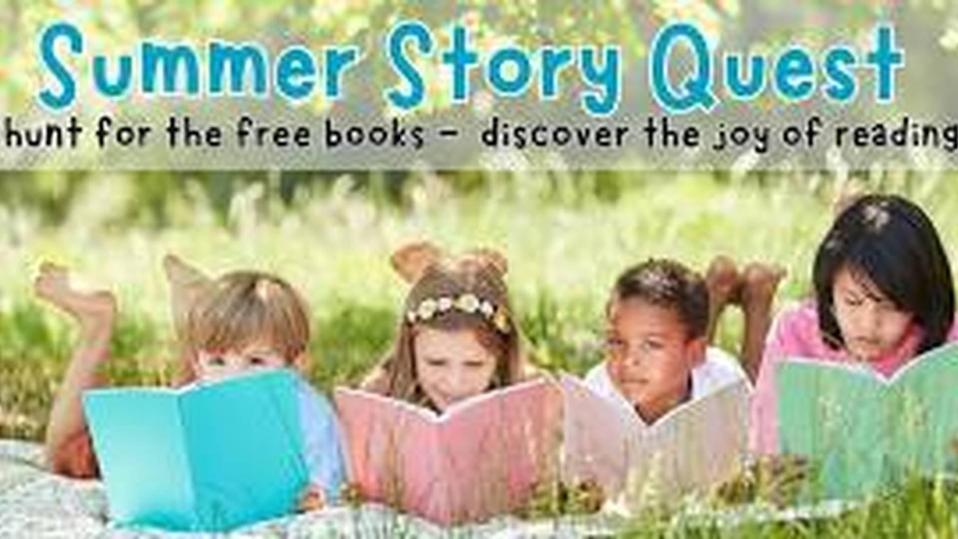 Summer Story Quest – childrens book hunts photo
