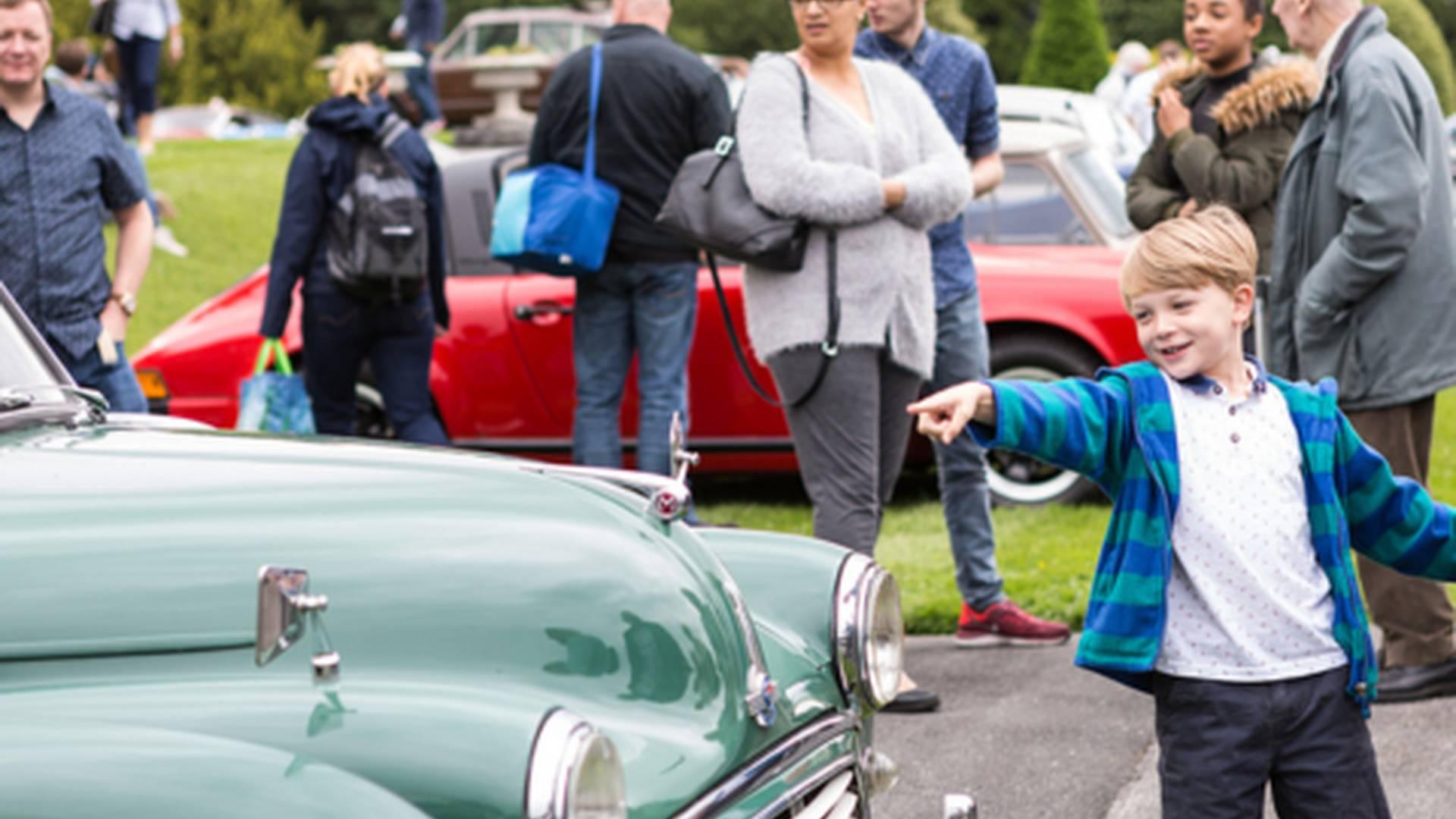 Classic Cars At Belsay Hall photo