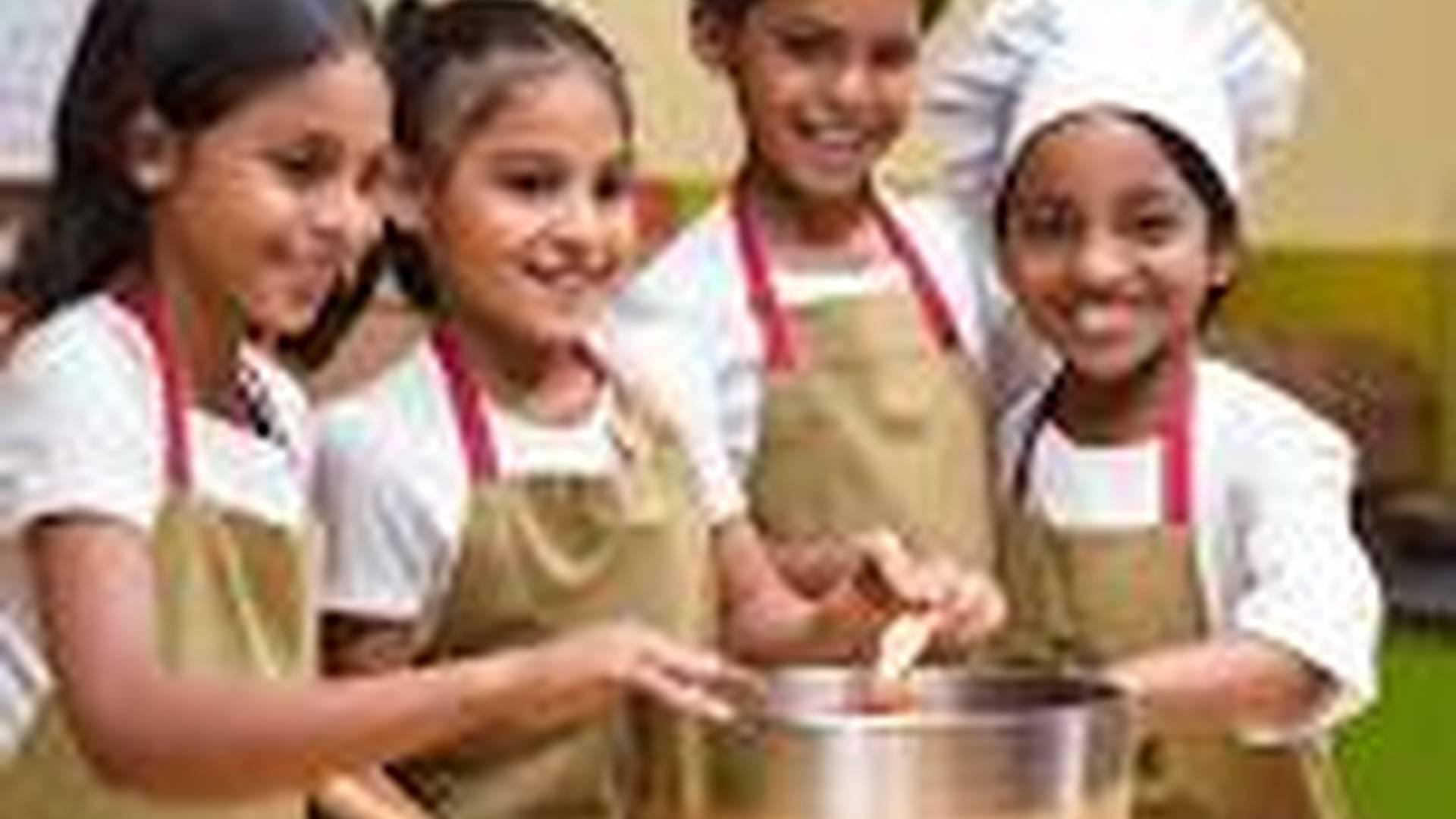 Summer holiday Kids cookery club photo