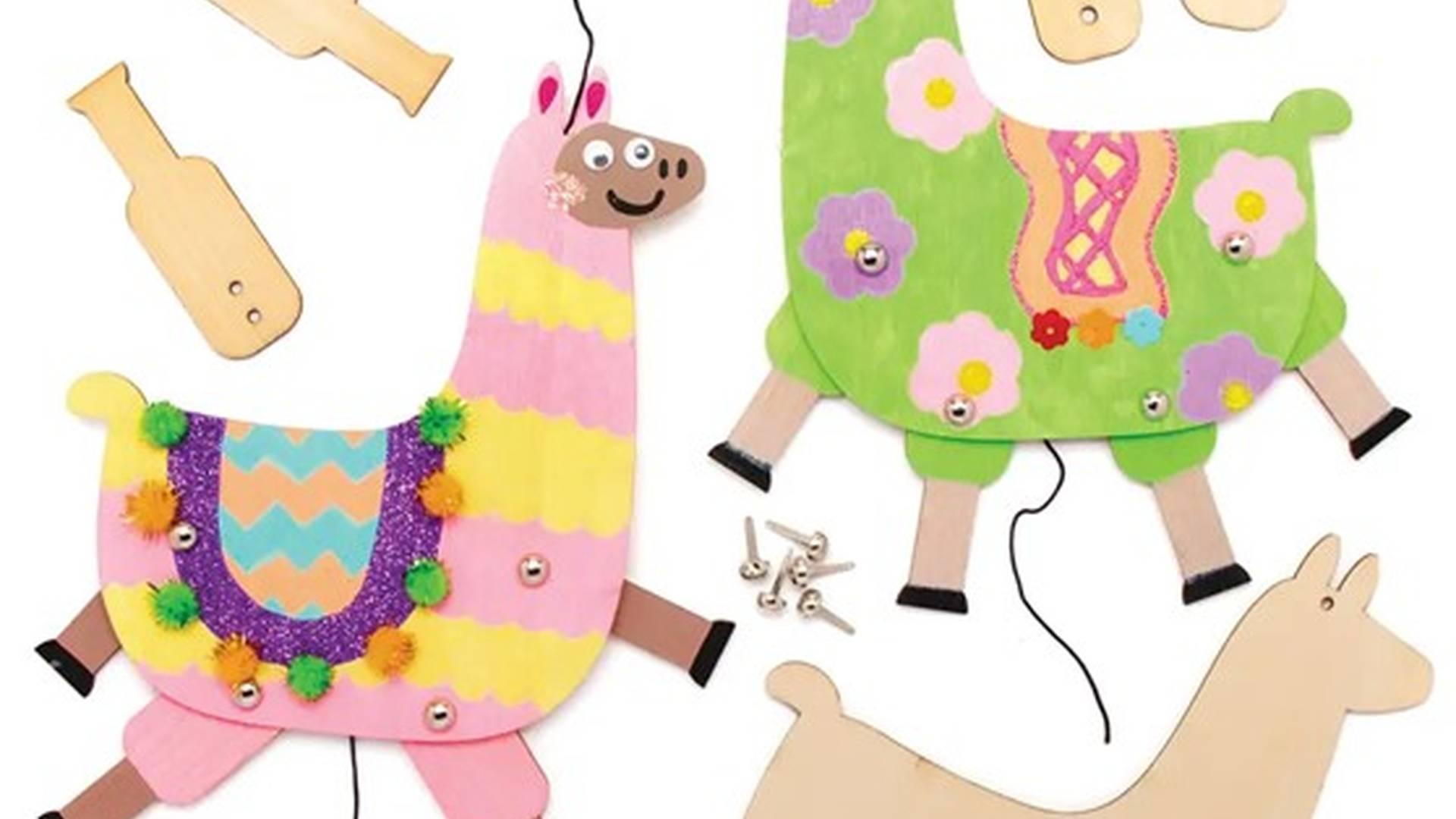 Llamas in Pyjamas Story and Puppet Making workshop photo