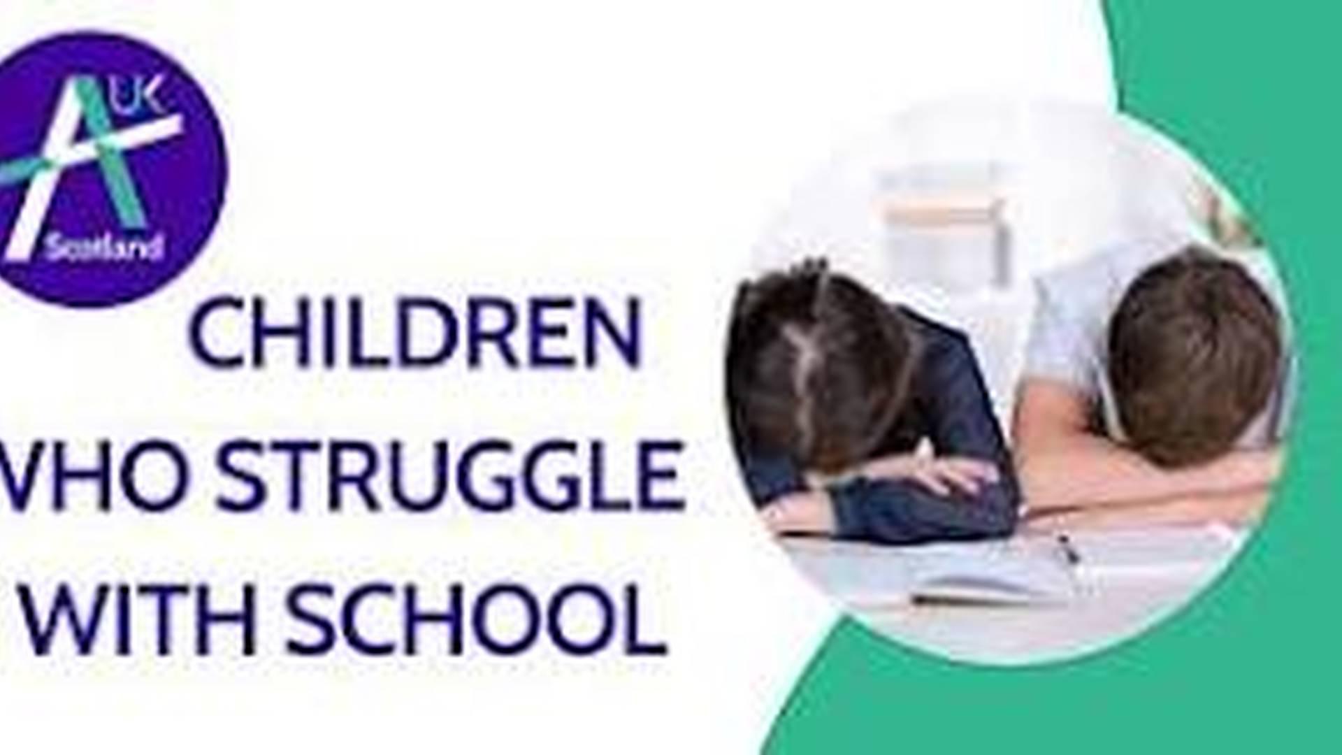 Children Who Struggle with School - Adoption UK Scotland photo