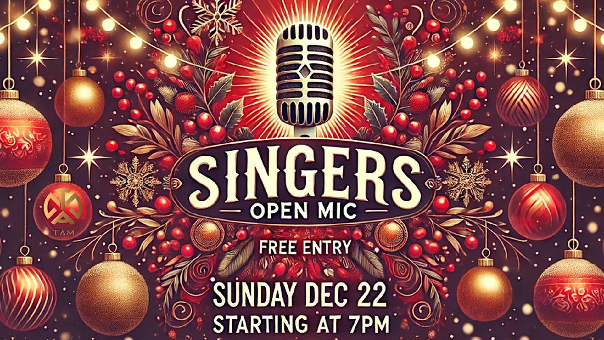 Christmas Singers Open Mic Night! photo