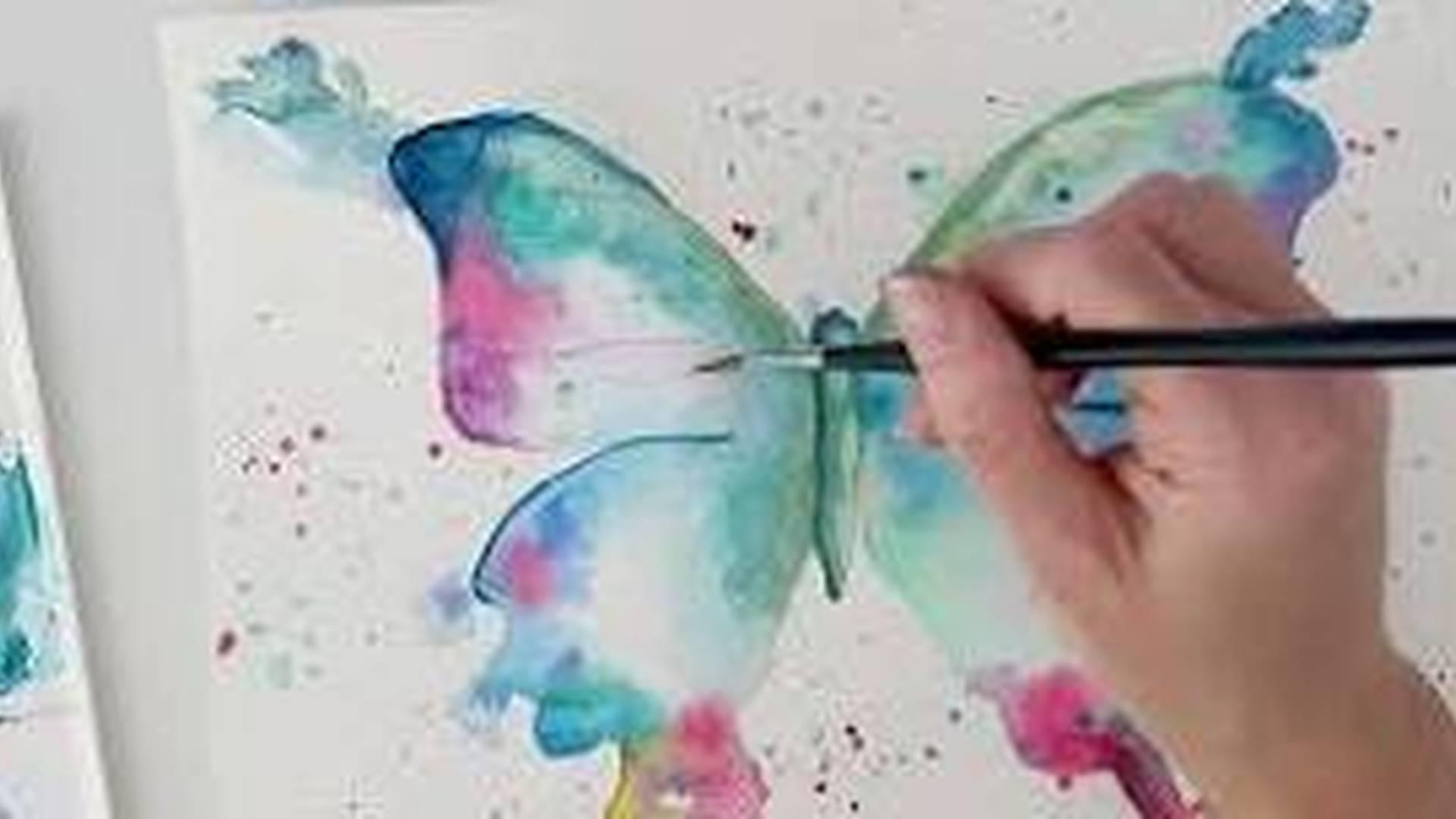 Watercolour Workshop for Kids - Paint the Lost Butterflies Back to Life! photo