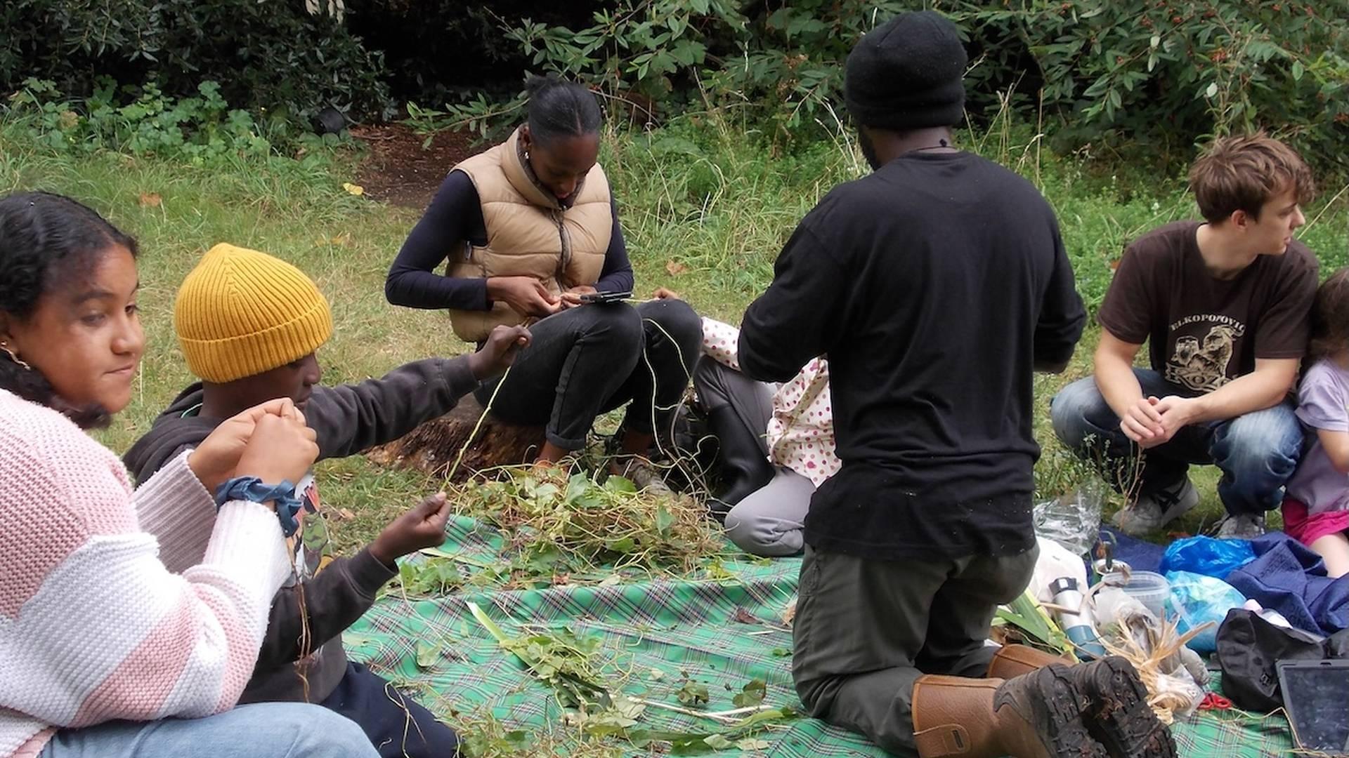 Free Family Forest School at Myatt's Field Park photo