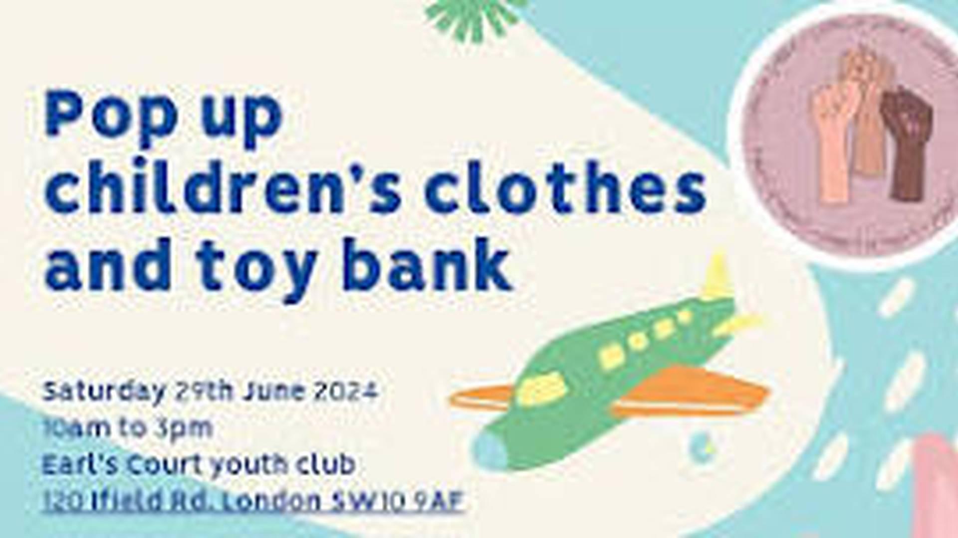 Children's Clothes and Toy Bank photo