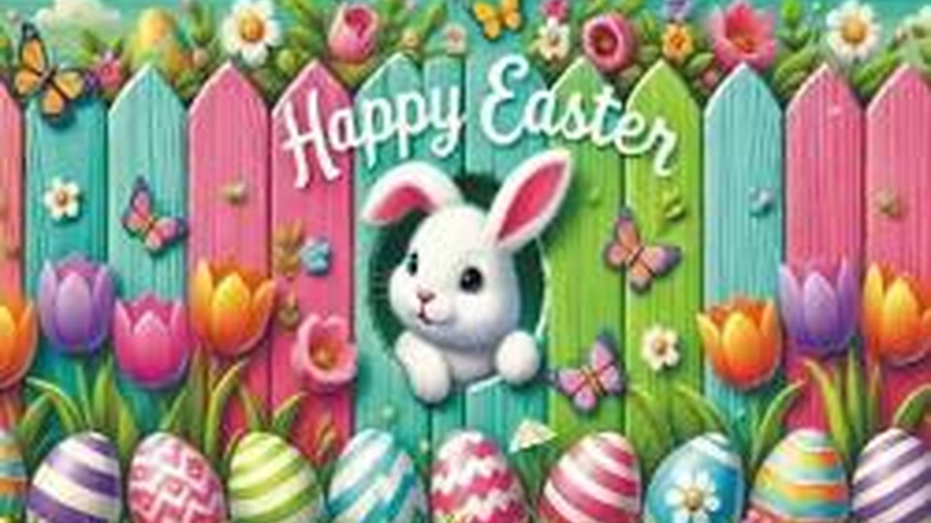Kids Easter party photo