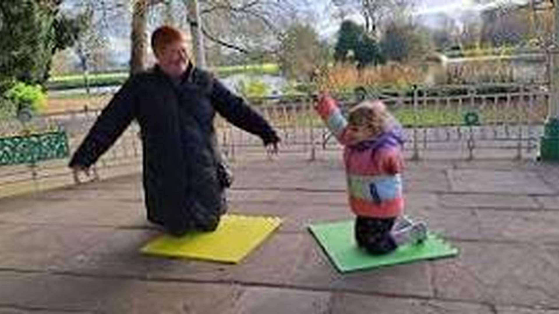 Family Yoga and Craft photo