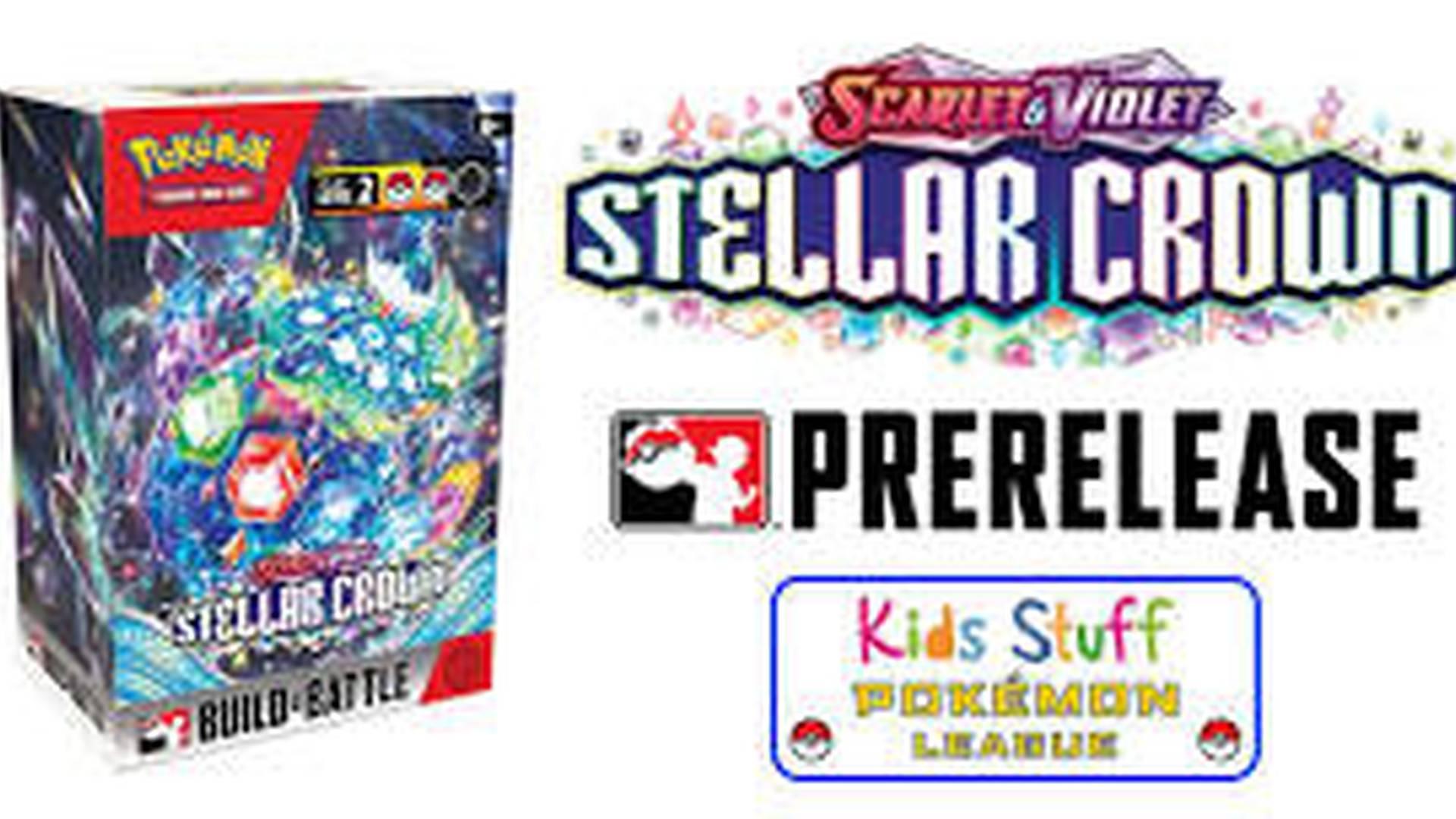 Stellar Crown Prerelease MEGA DAY! ~ Kids Stuff Toys Pokemon Eastbourne photo