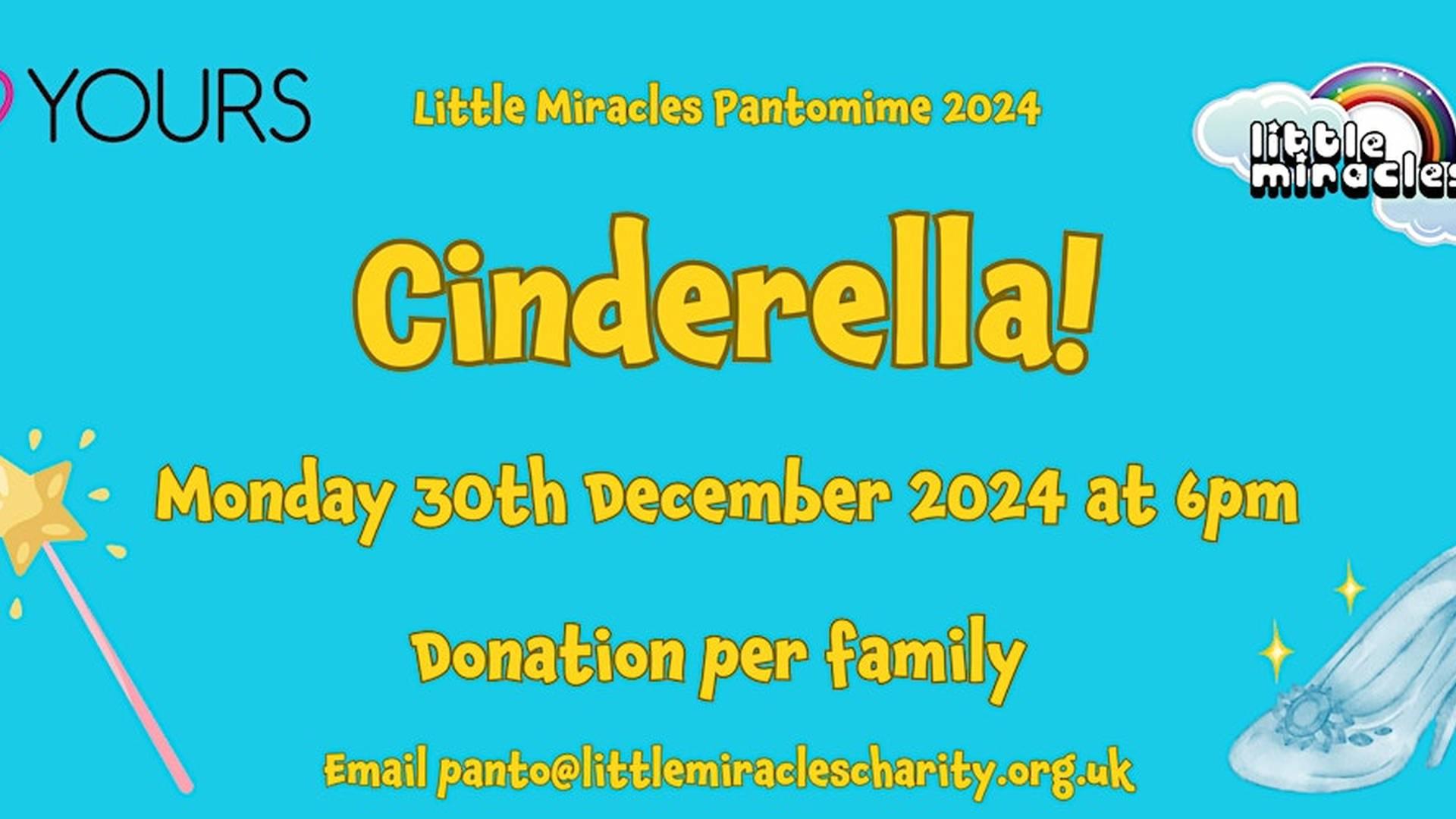 Little Miracles Pantomime at The Cresset - Cinderella photo