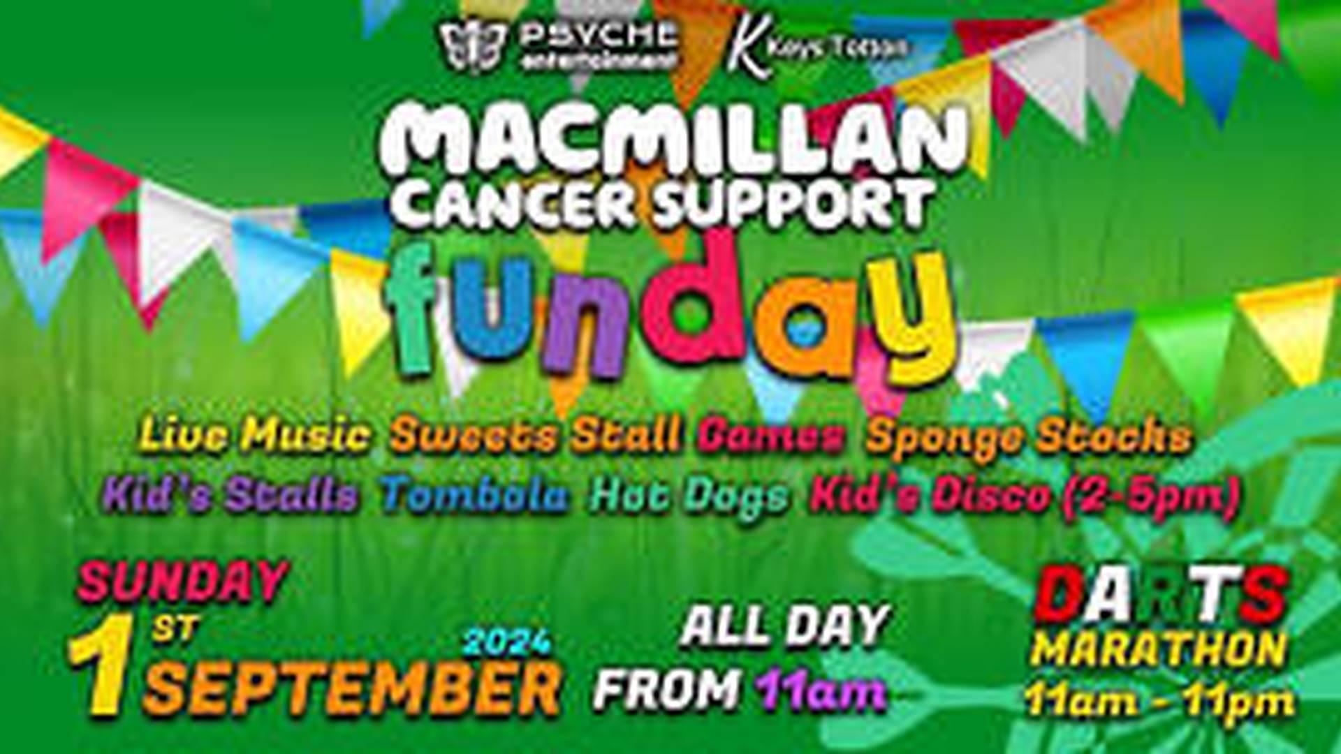 MACMILLAN FAMILY FUN DAY & DARTS MARATON photo