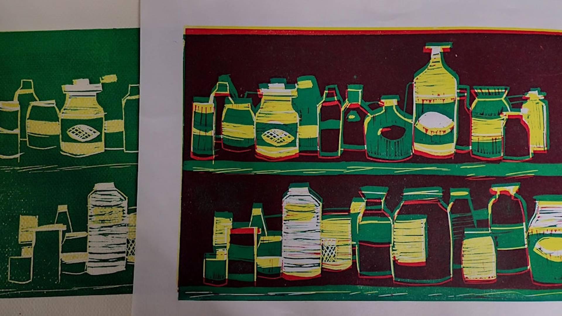 Lino and Reduction Printing Workshop photo