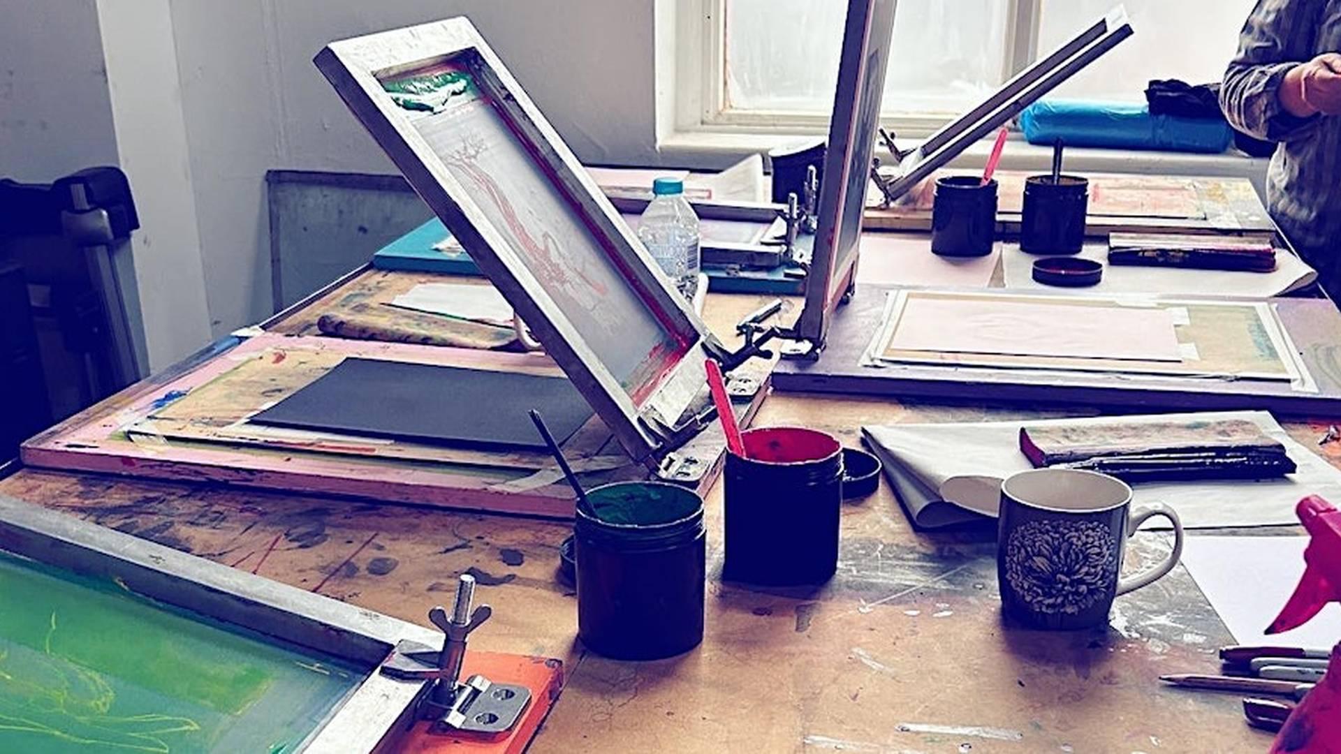 Print Club: Screen Printing Workshop Inductions photo