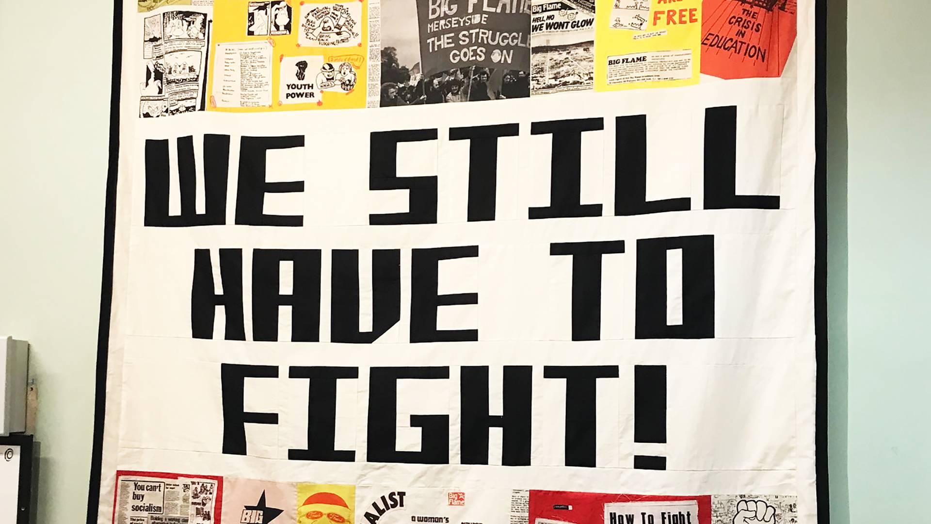 Placard-Making with Lou Miller photo