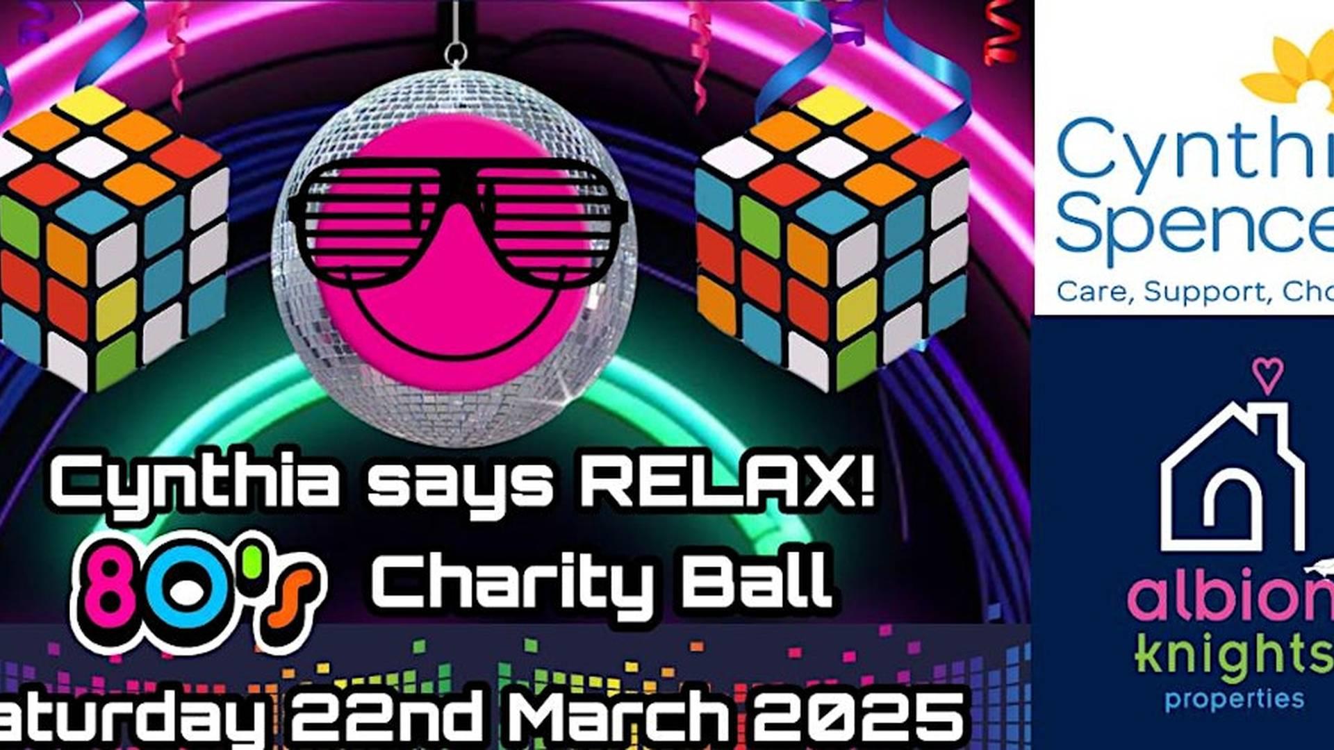 80's Charity Ball, Cynthia Says RELAX! photo