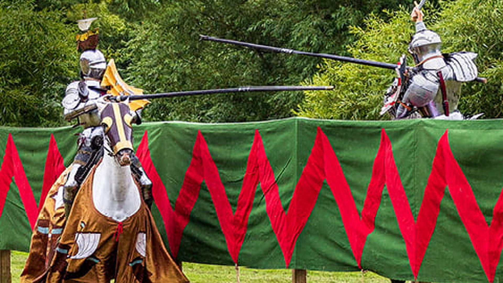Legendary Joust At Carisbrooke Castle photo