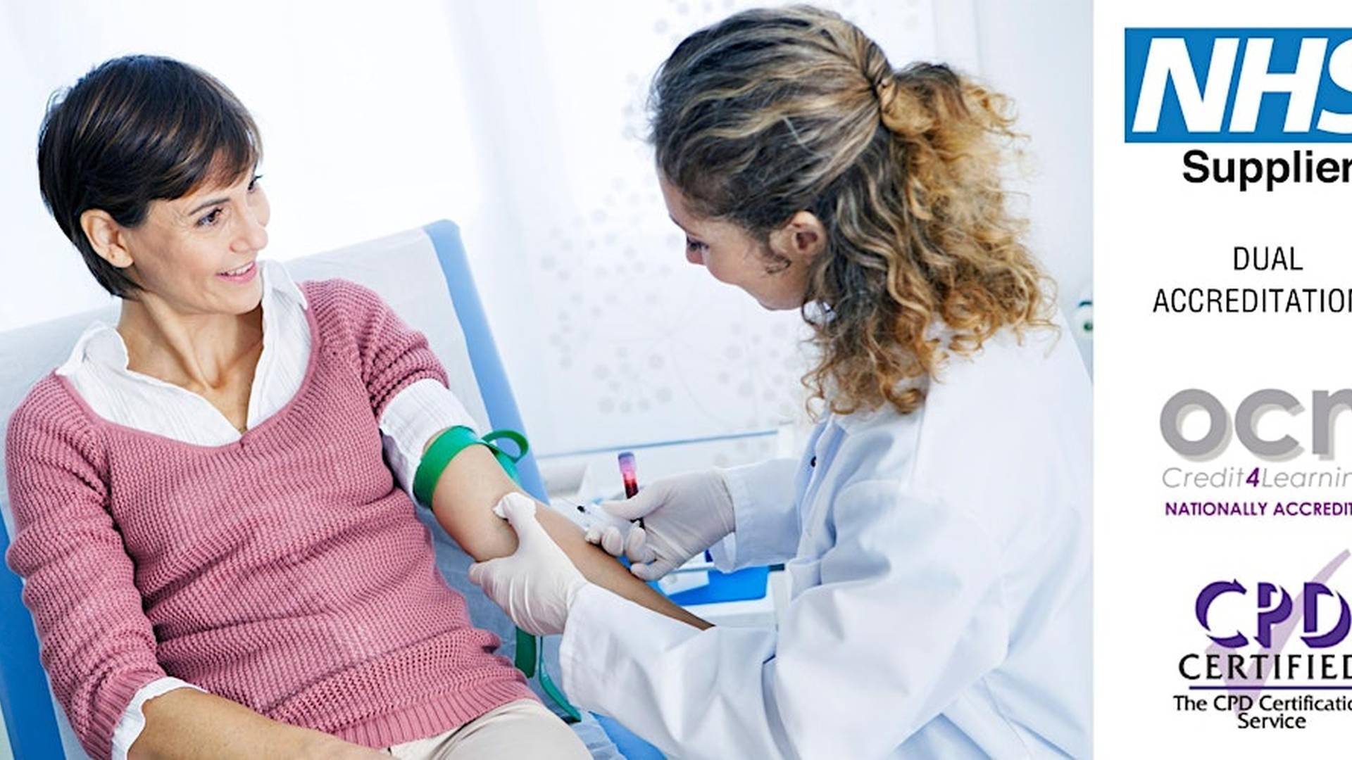 ADVANCED PHLEBOTOMY - SKILLS & TECHNIQUES - Classroom photo