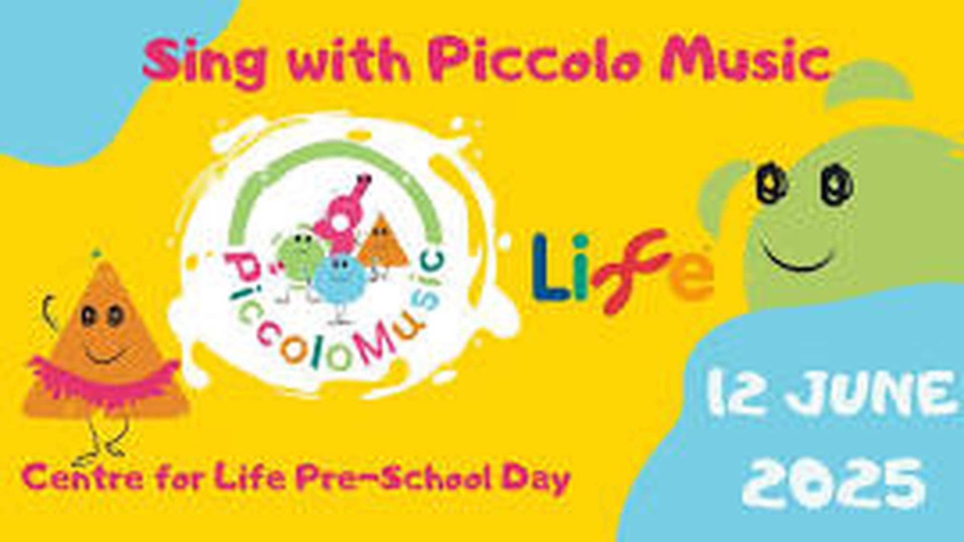 Sing with Piccolo Music at the Centre for Life Pre-School Day! photo
