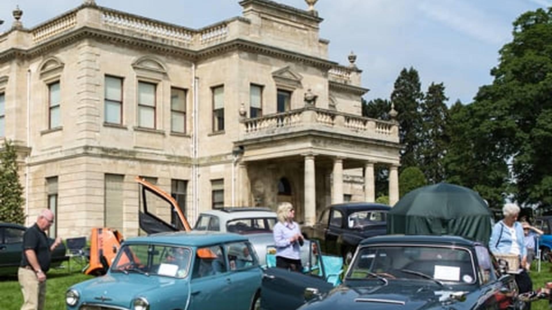Classic Cars For Father's Day At Brodsworth Hall And Gardens photo