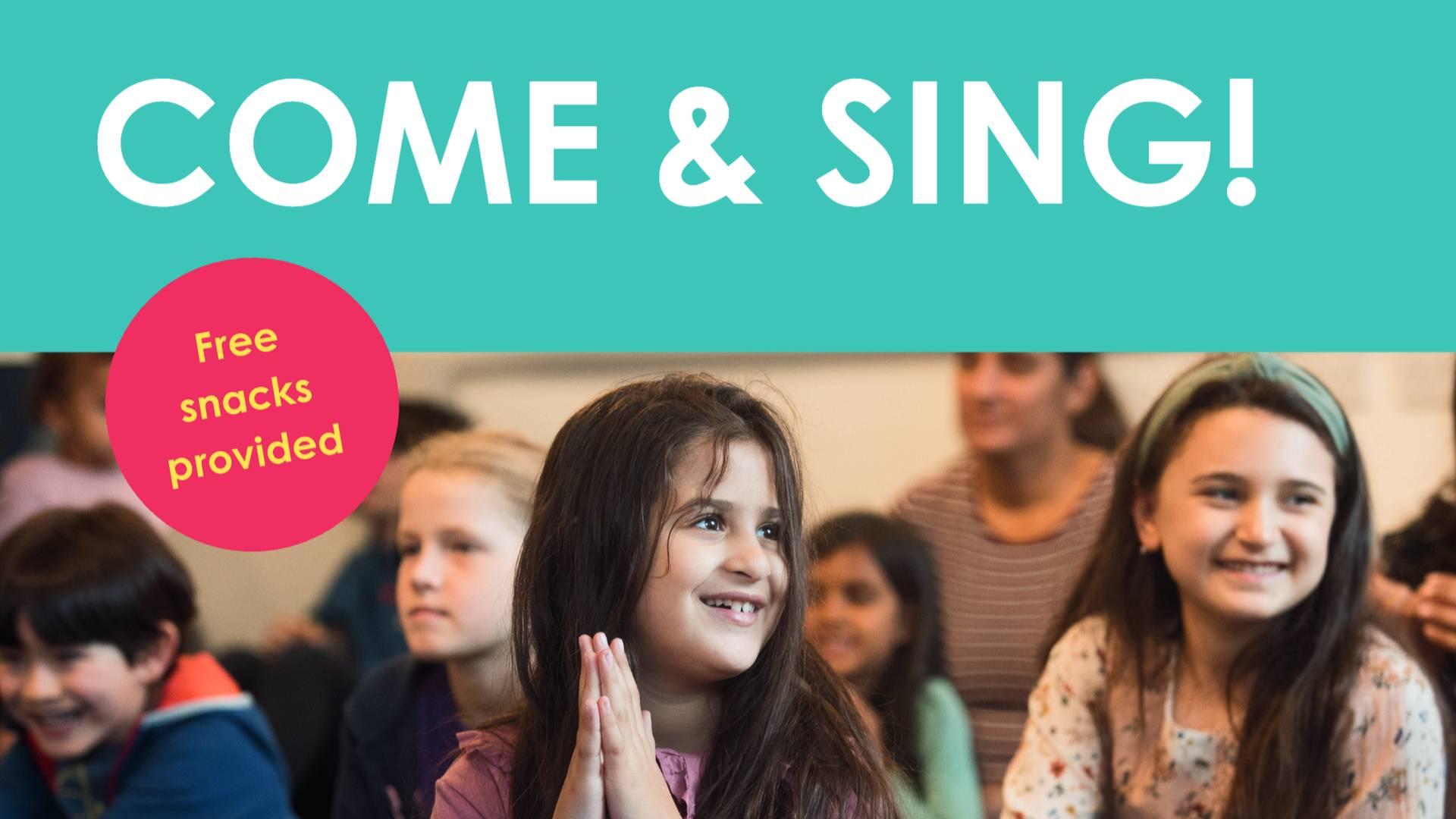 Free Family Singing in Half Term photo