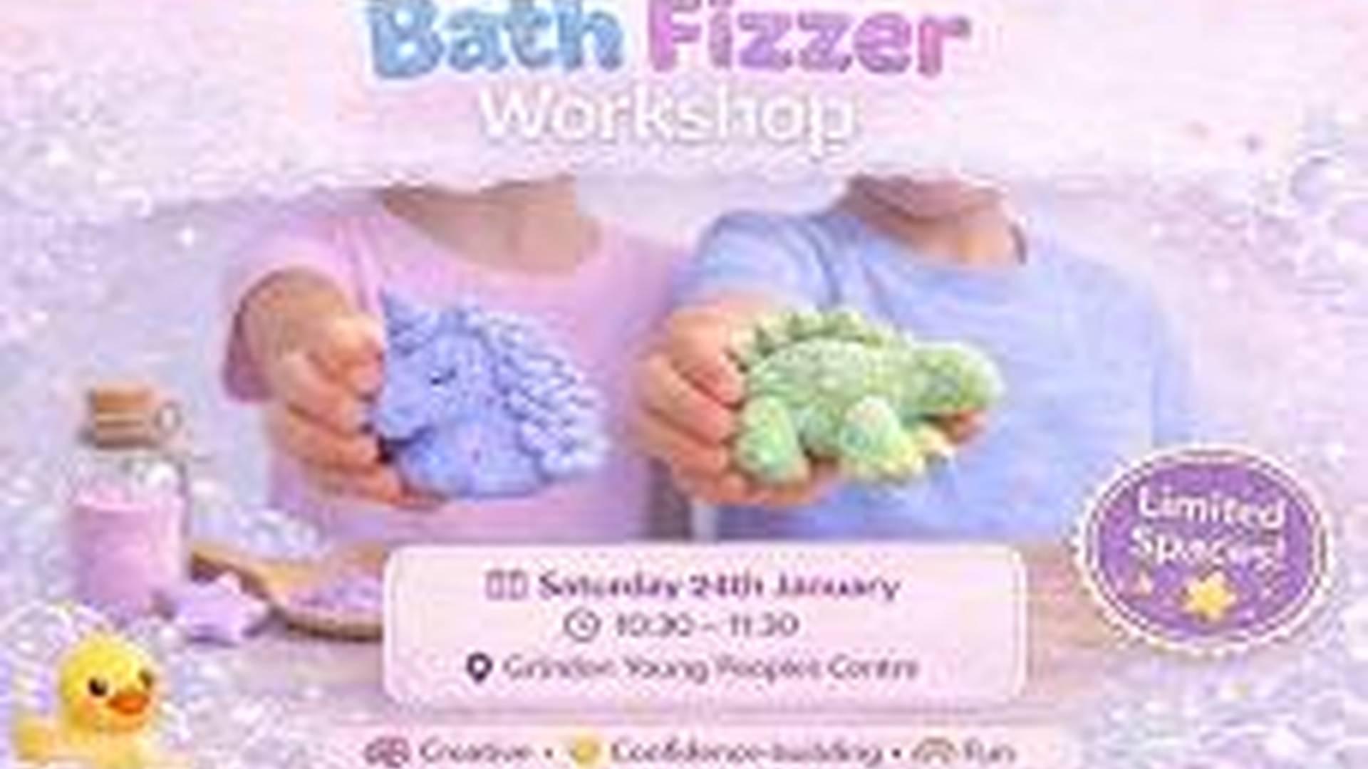 KIDS CRAFT WORKSHOP - BATH FIZZERS photo
