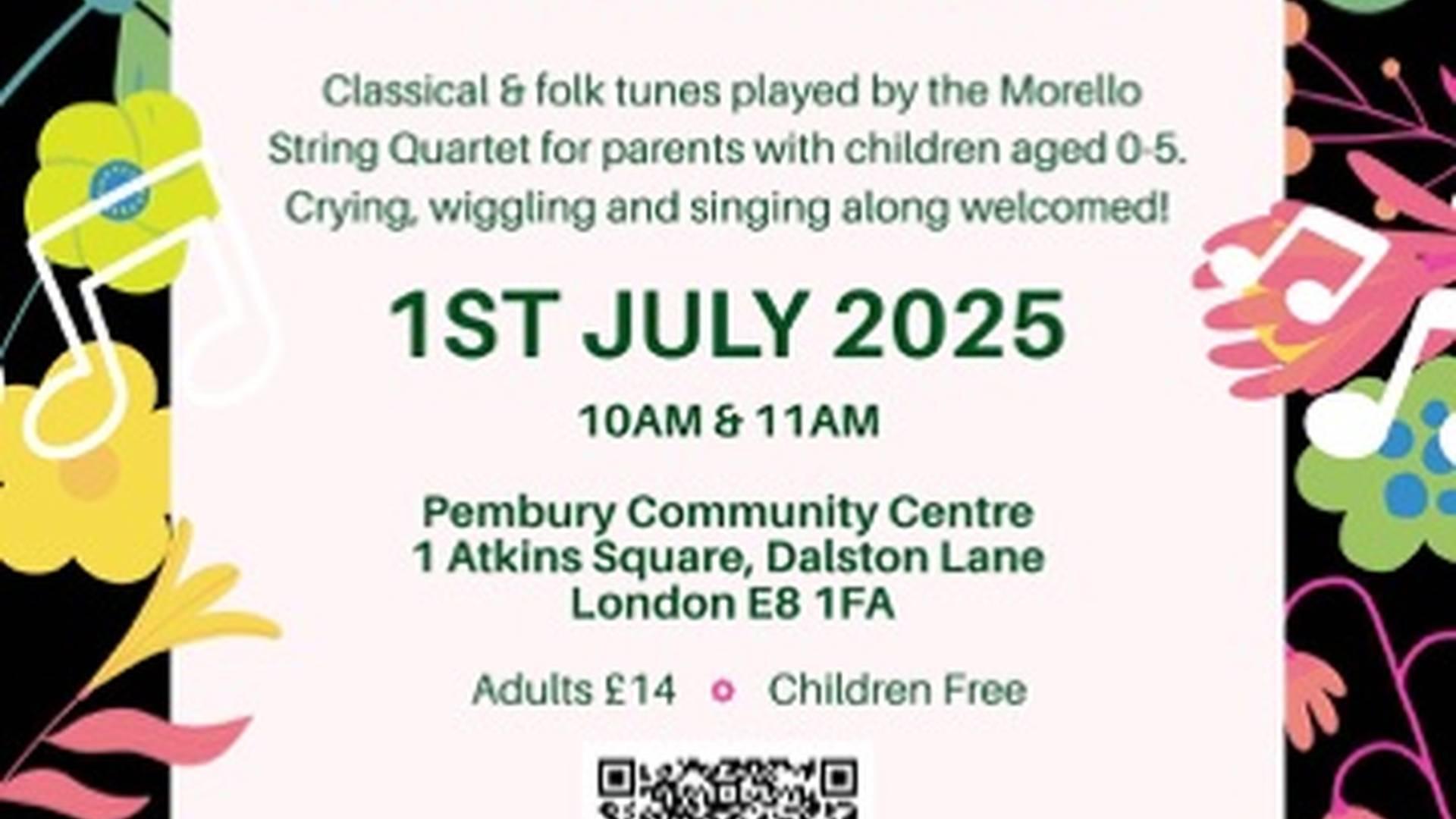Live music for parent and baby photo