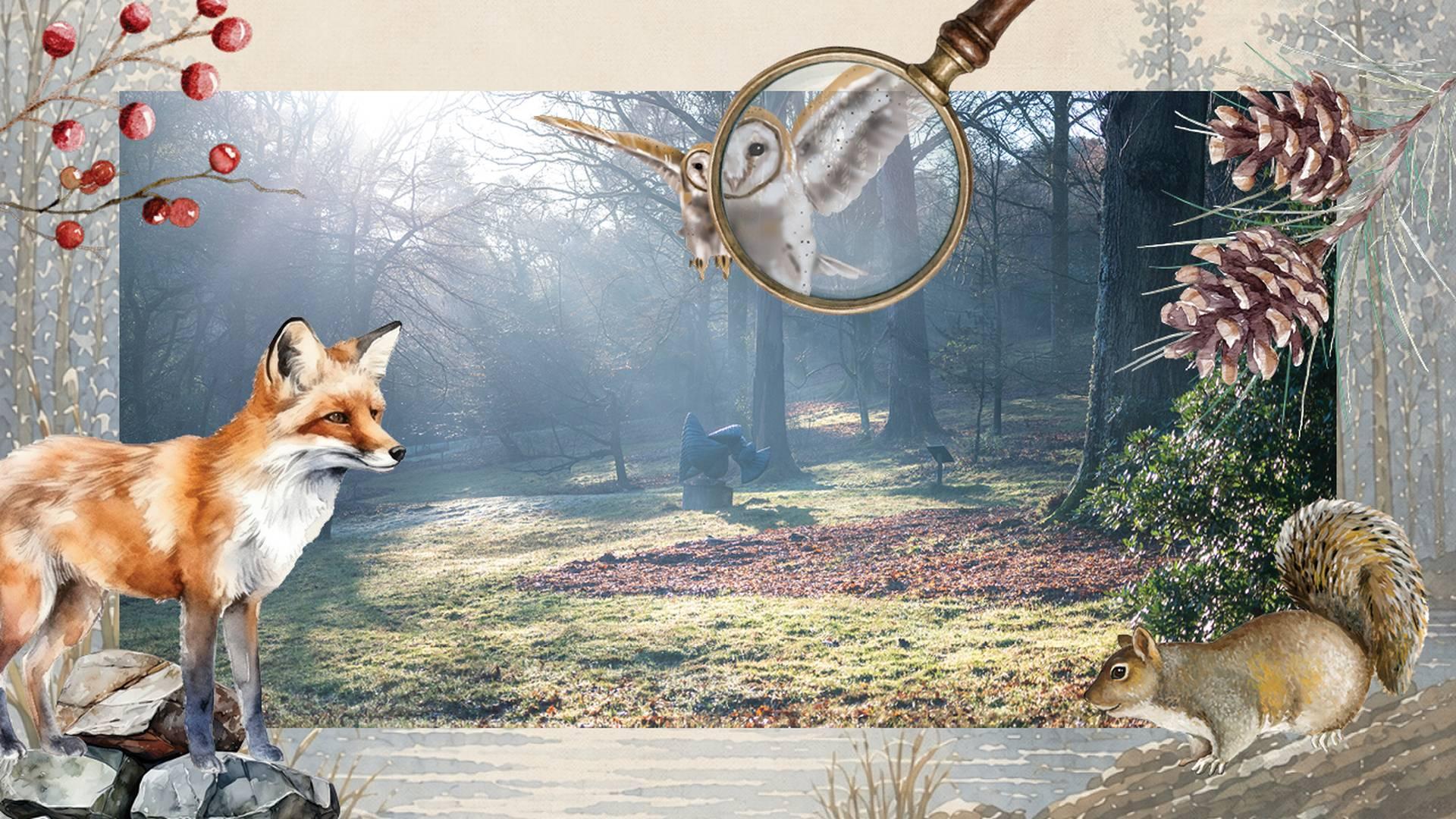 Winter Wildlife Detective Trail photo
