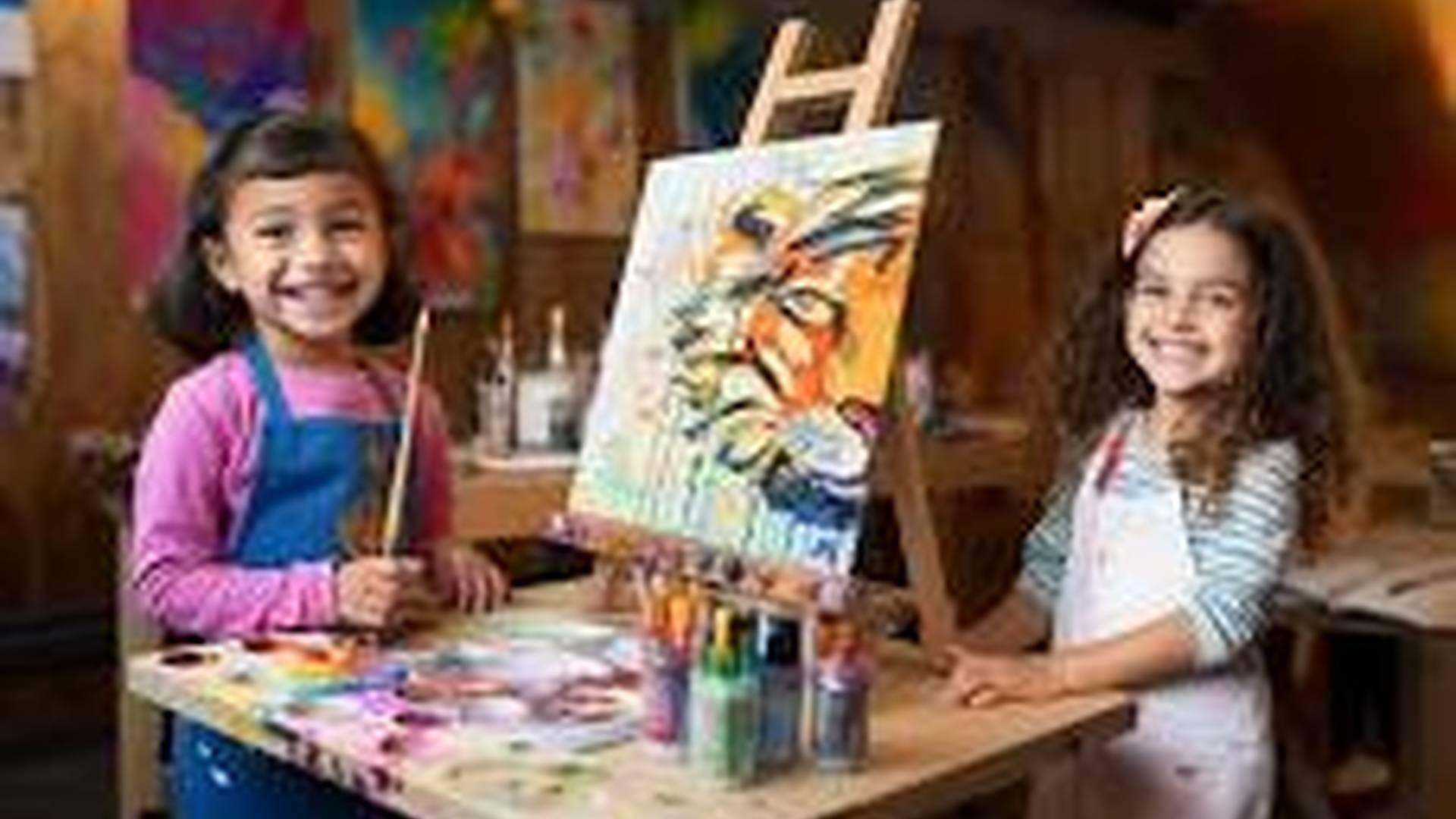 Kids Portsmouth Paint - "Tiger" Age 7-12 photo