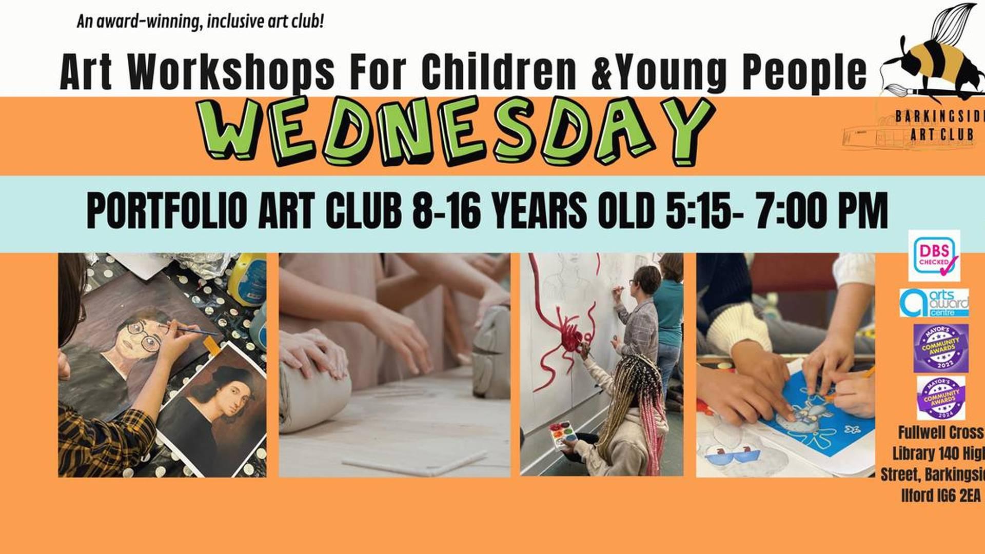 Wednesday After School Art Club PORTFOLIO (8-16 Year Olds) photo