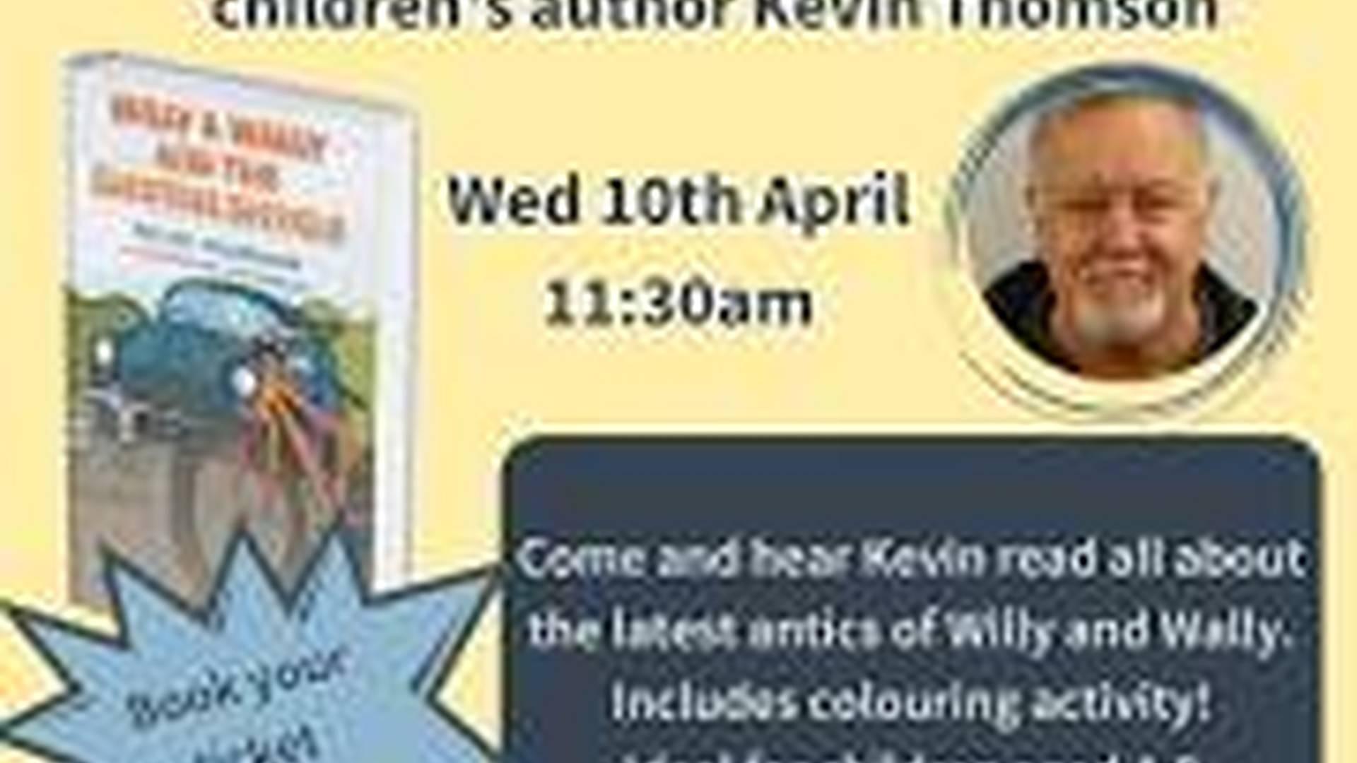 Story time with children’s author Kevin Thomson photo