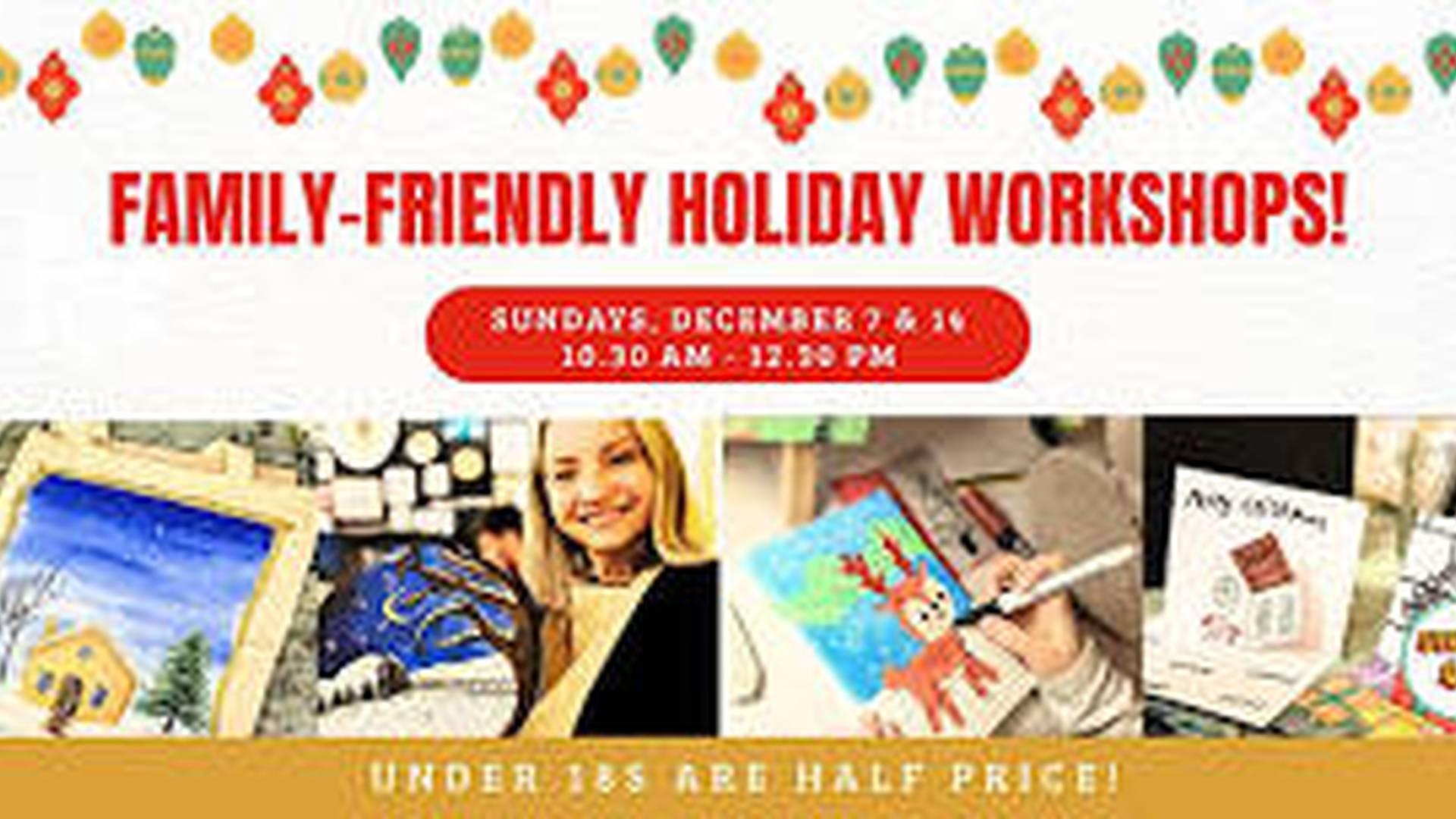 Family-Friendly Holiday Workshop photo