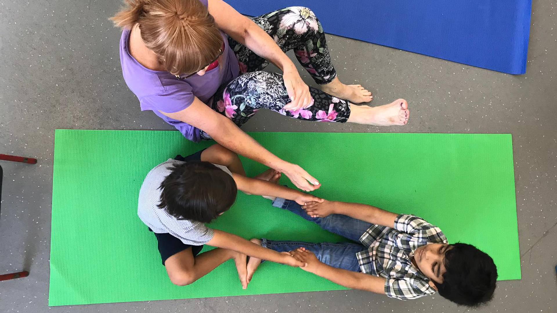 Dandelion and Clover Yoga photo