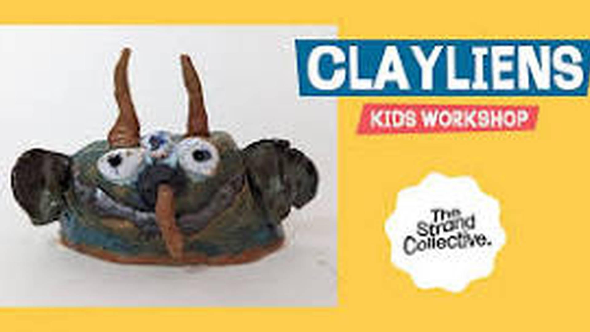 Clayliens workshop with Mike Cassidy (kids workshop) photo
