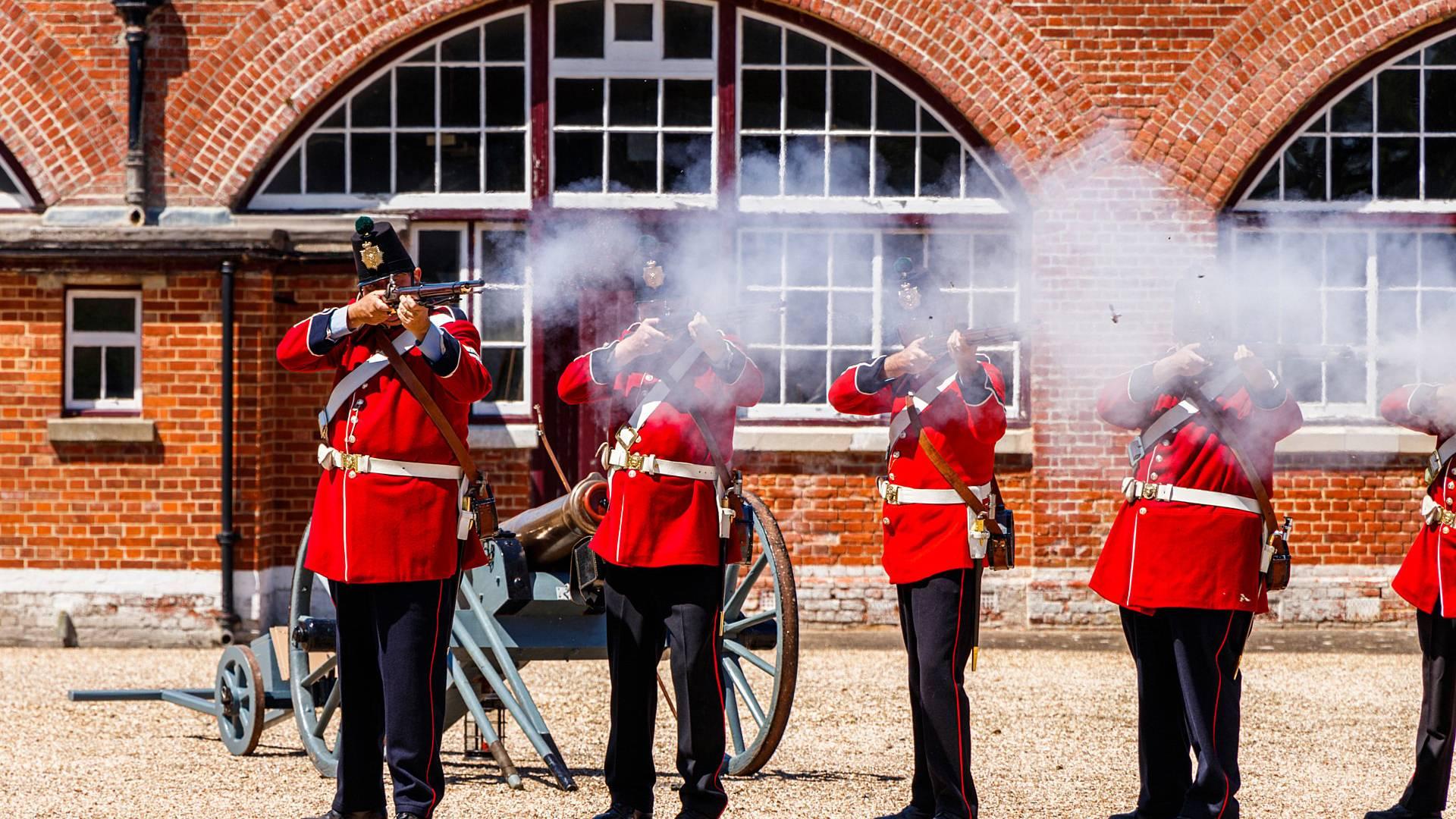 Fort Brockhurst Open Day With Fort Cumberland Guard photo
