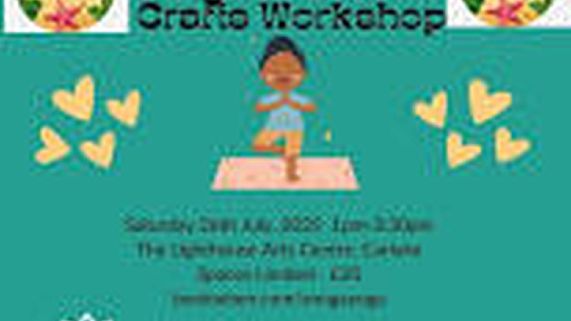 Kids Summer Yoga & Mindful Crafts Workshop photo