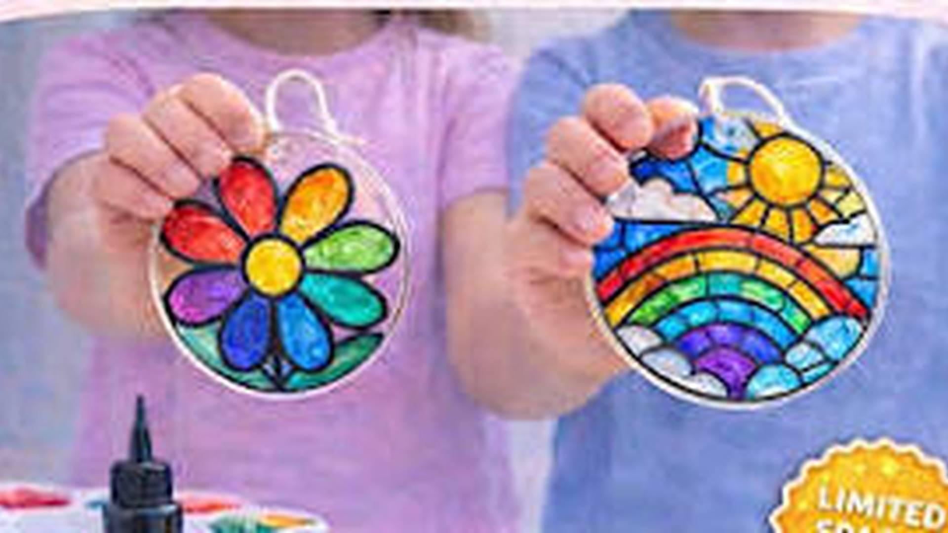 KIDS CRAFT WORKSHOP - STAINED GLASS SUNCATCHERS photo