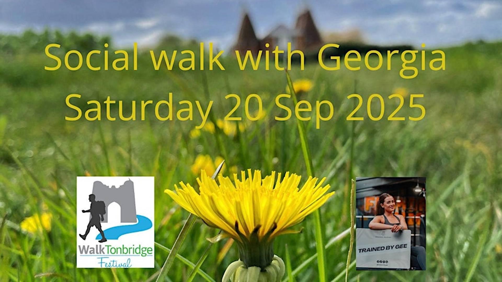 Walk Tonbridge Festival 2025: Social walk  with Georgia! photo