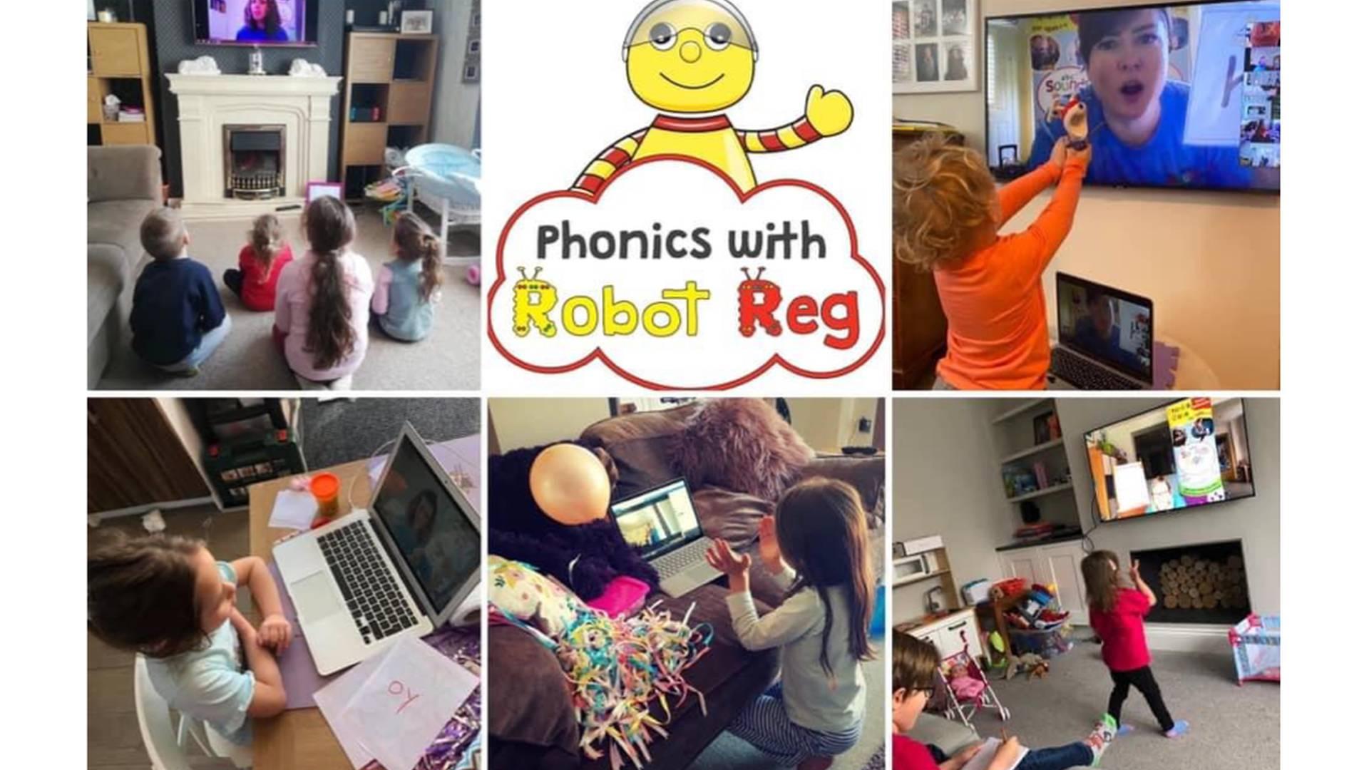 Phonics with Robot Reg photo