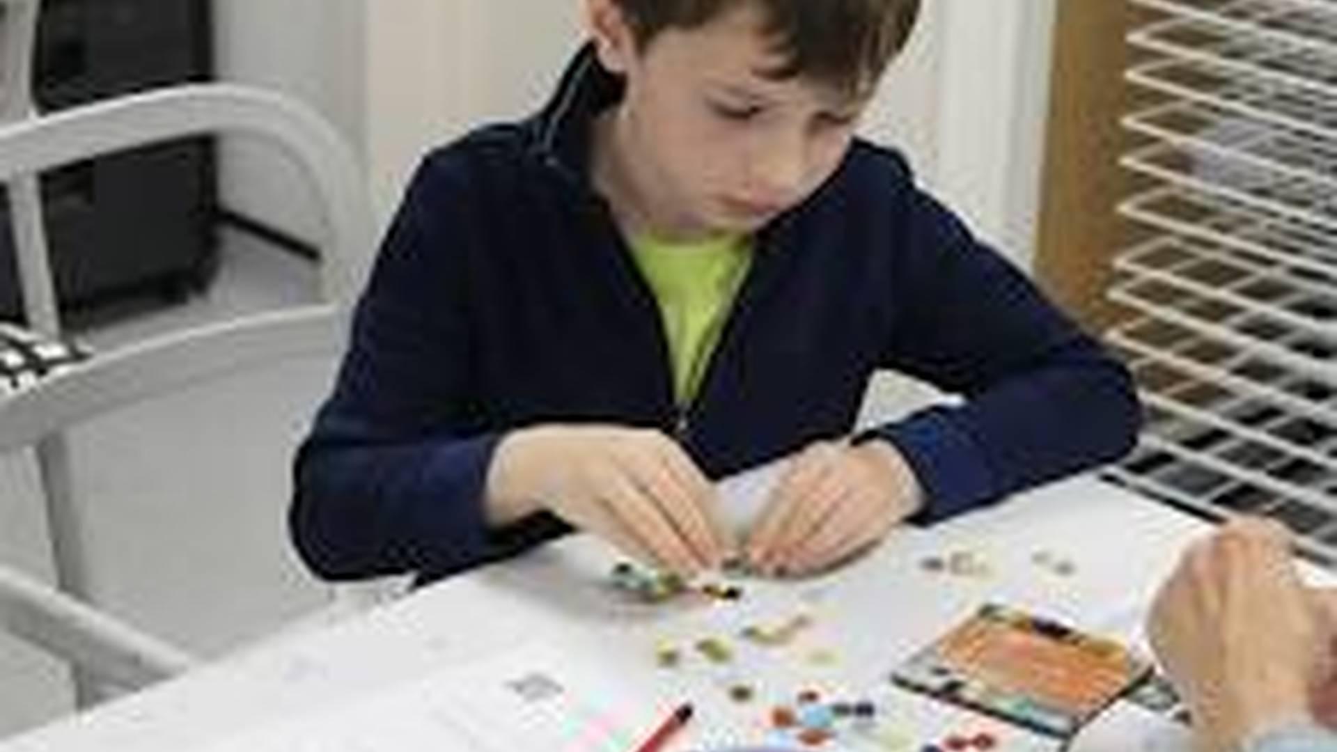 Summer Holiday Family Activity: Make a Mosaic Mirror photo