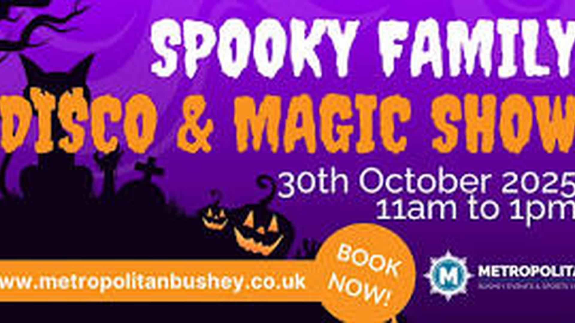 Spooky Halloween Disco & Magic Show photo