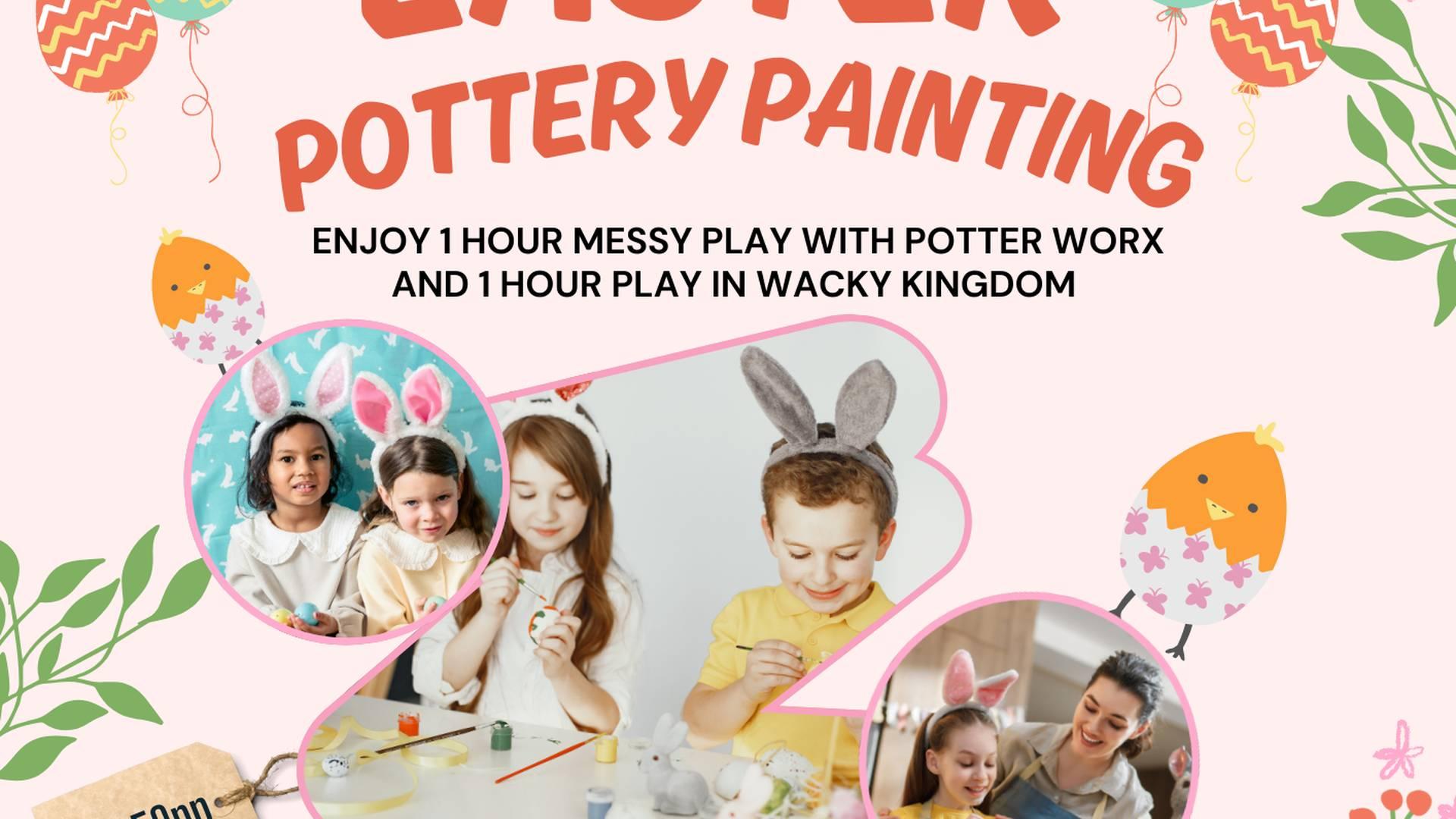 Half-term Easter Pottery Painting photo