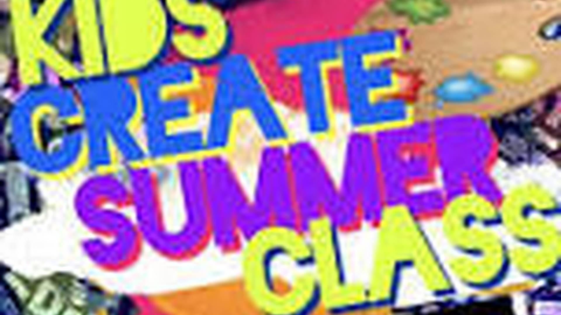 Summer kids create decoupage trinket box photo