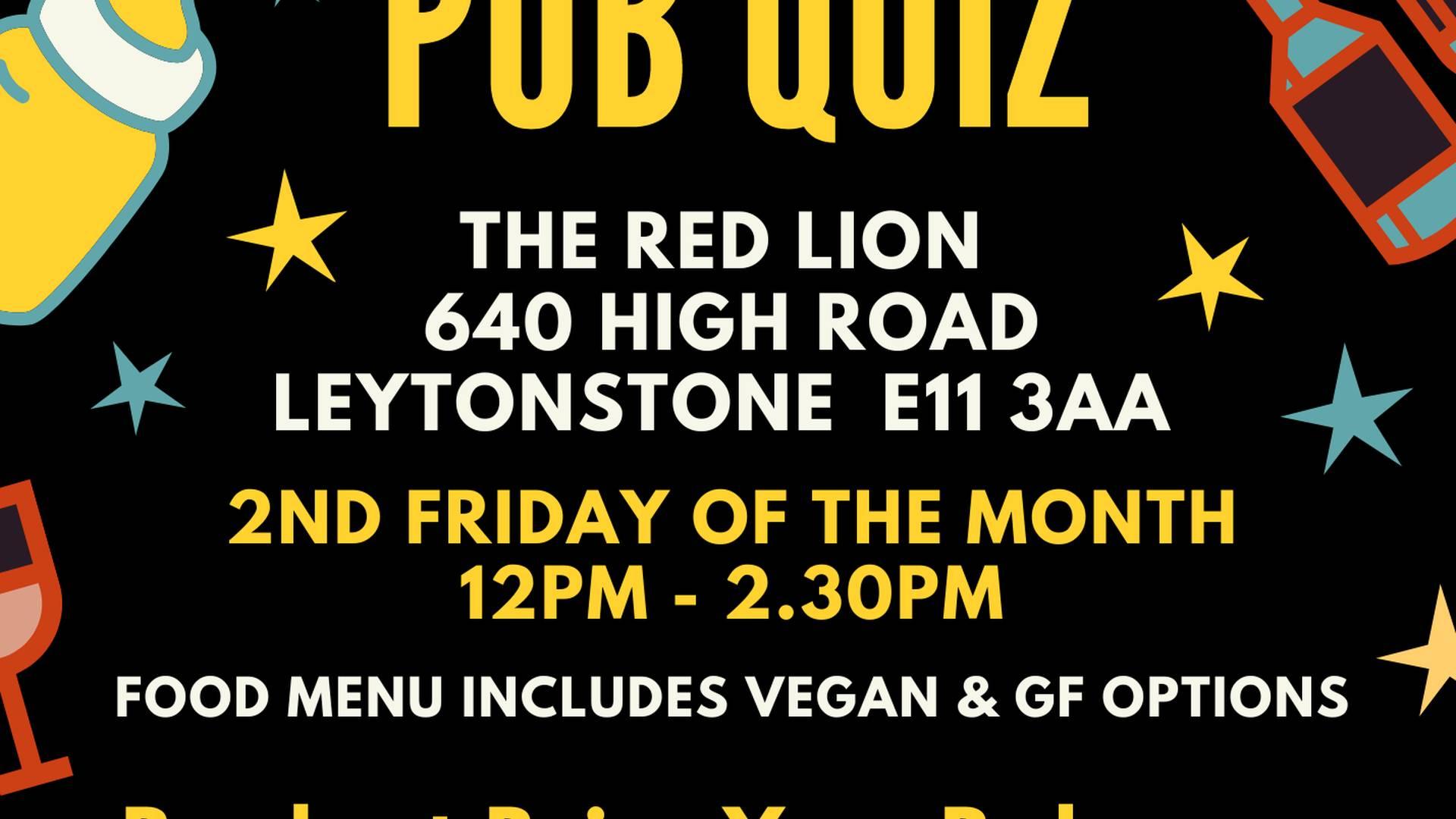 Bring Your Baby Pub Quiz @ The Red Lion, Leytonstone photo