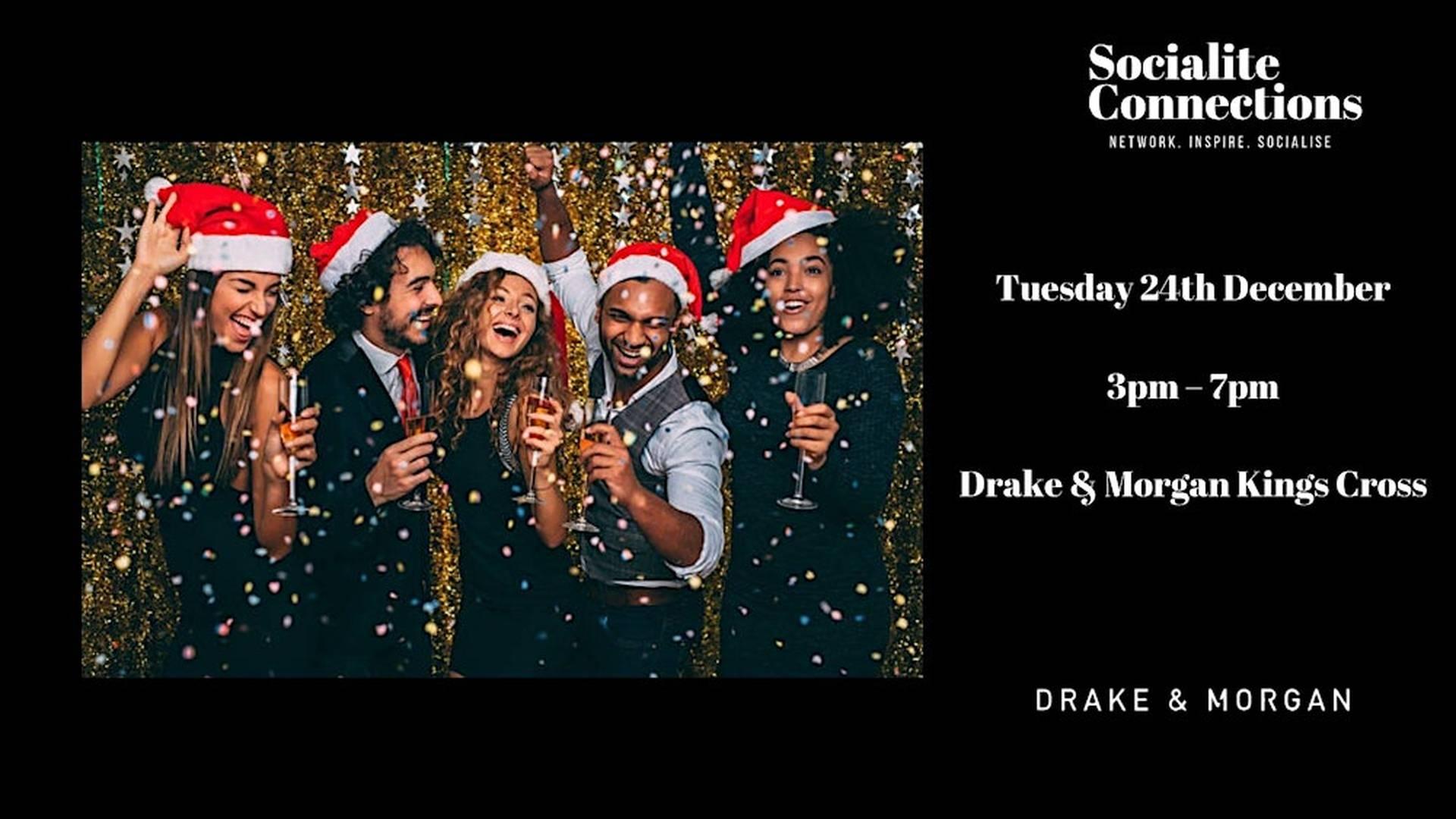 Xmas Eve Party (with Secret Santa) at Drake & Morgan Kings Cross photo