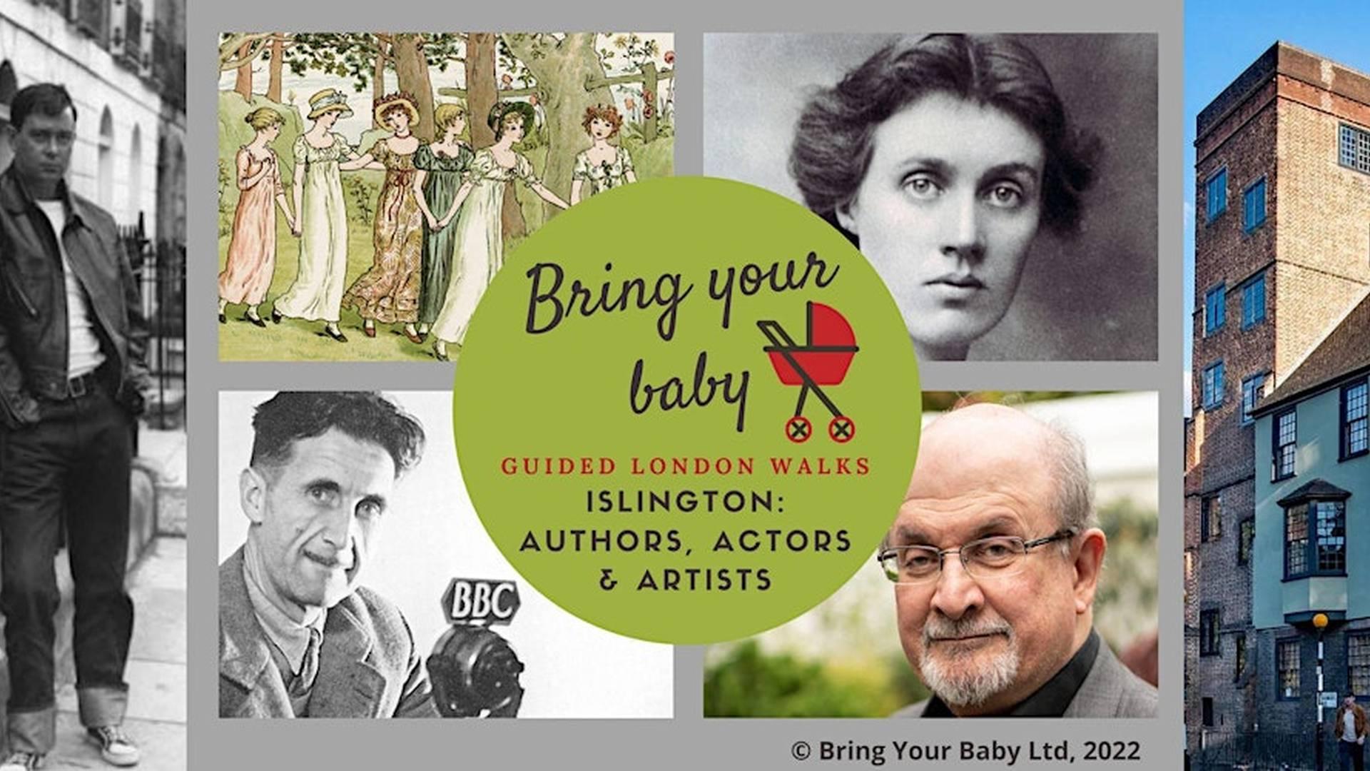 BRING YOUR BABY GUIDED LONDON WALK: "Islington  Authors, Actors & Artists" photo