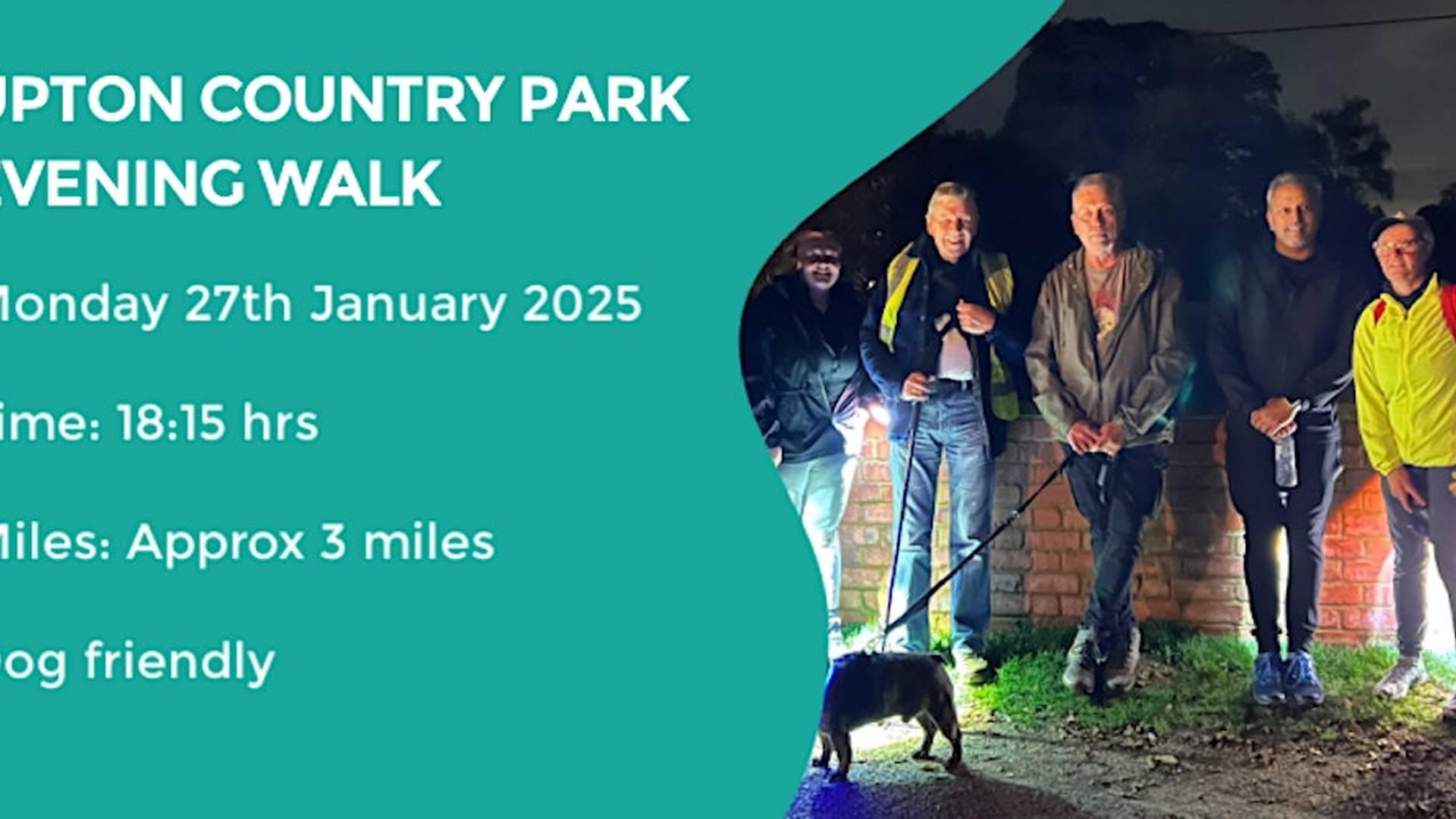 UPTON COUNTRY PARK EVENING WINTER WALK | 3 MILES | EASY | NORTHANTS photo